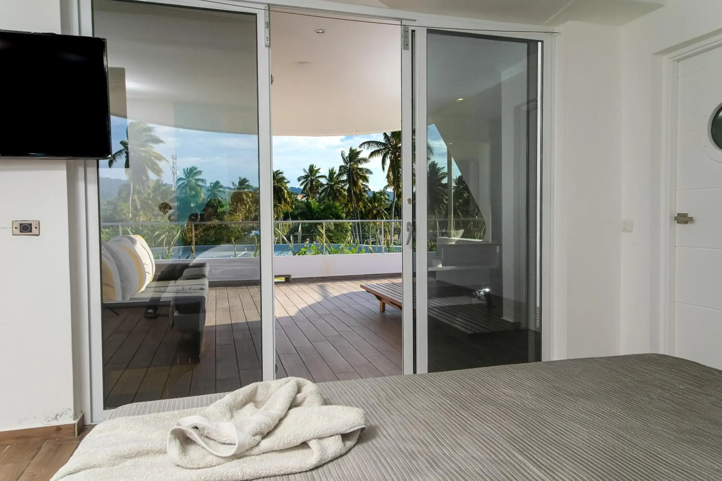 Facade/entrance in Puerto Plaza Las Terrenas Facade/entrance in Puerto Plaza Las Terrenas