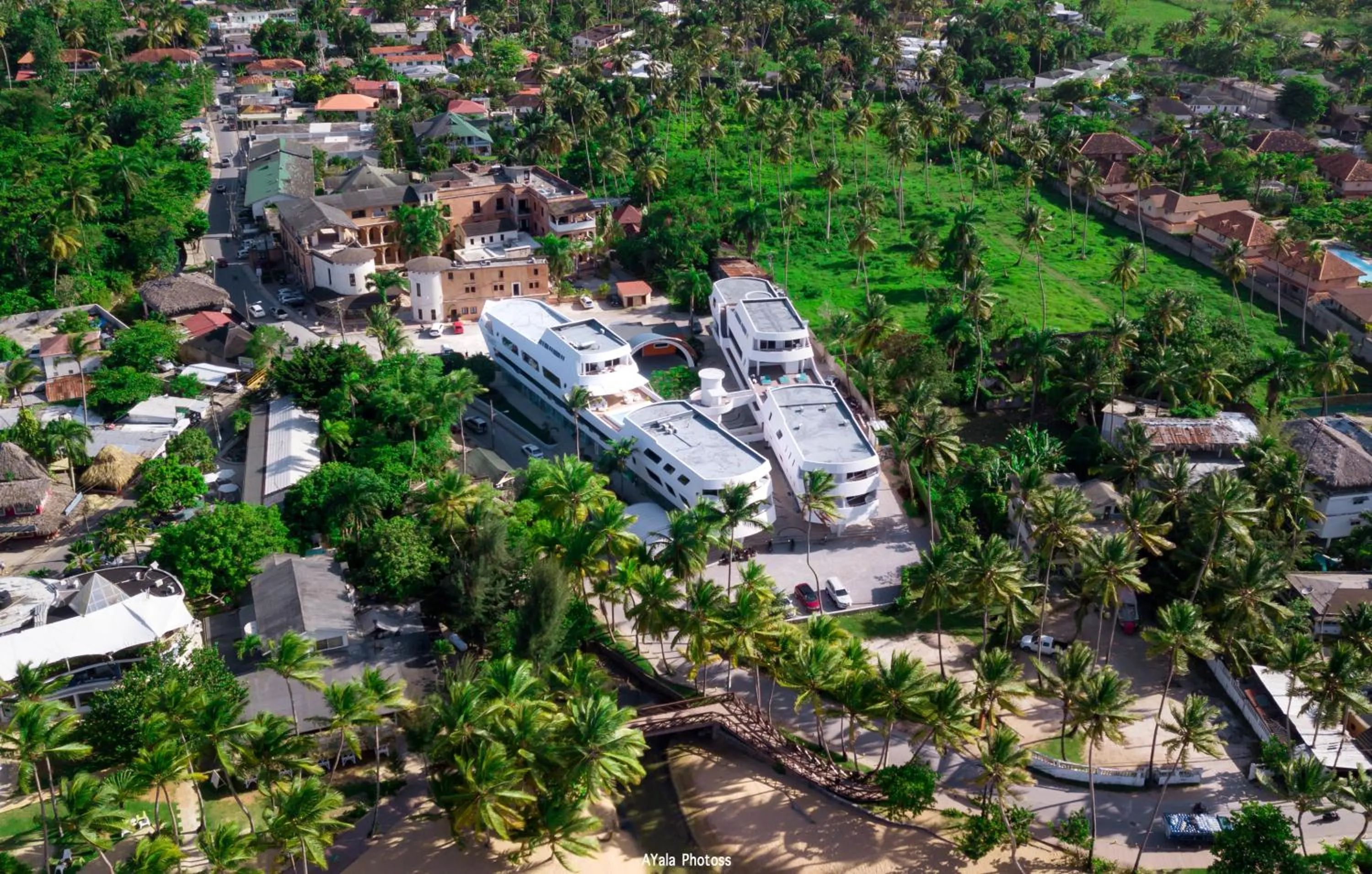 Bird's eye view in Puerto Plaza Las Terrenas