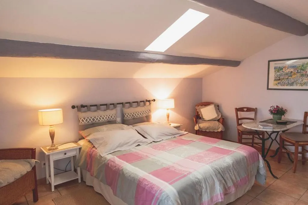 Bedroom, Bed in Mas du Clos de l'Escarrat