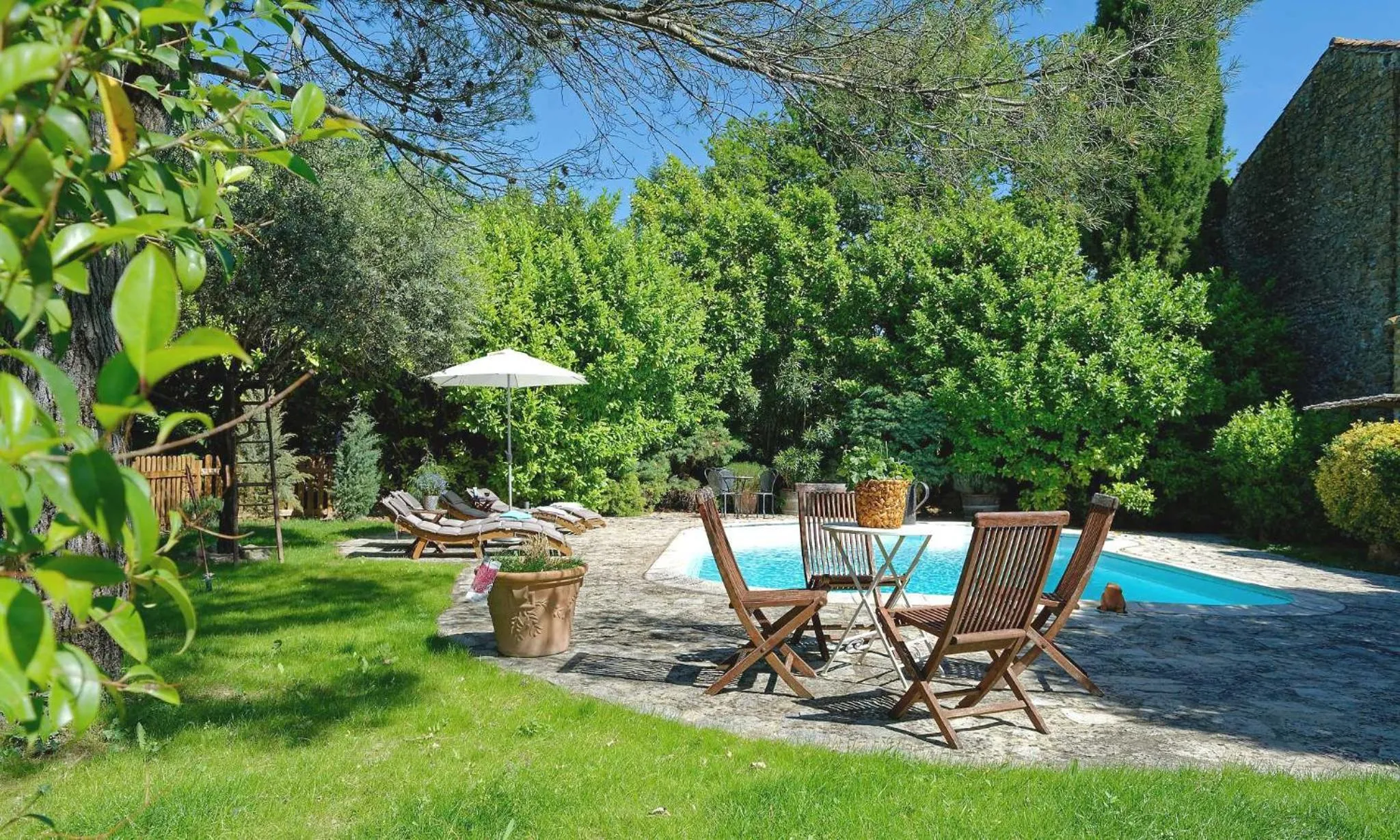 Swimming pool in Mas du Clos de l'Escarrat