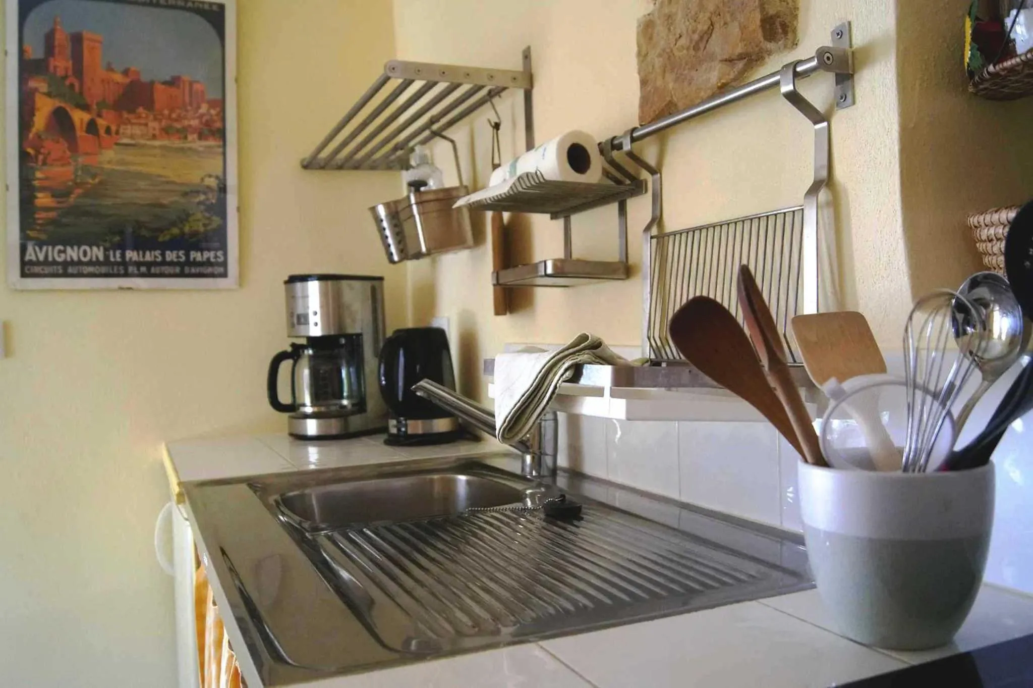 Kitchen or kitchenette in Mas du Clos de l'Escarrat