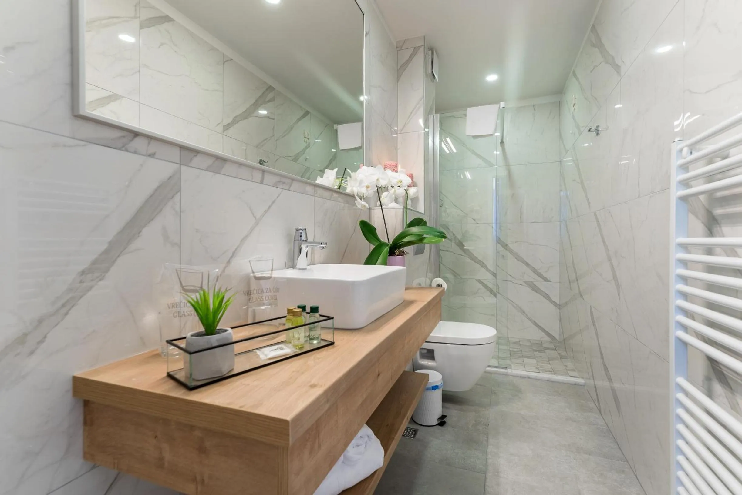 Shower in Hotel Maritimo