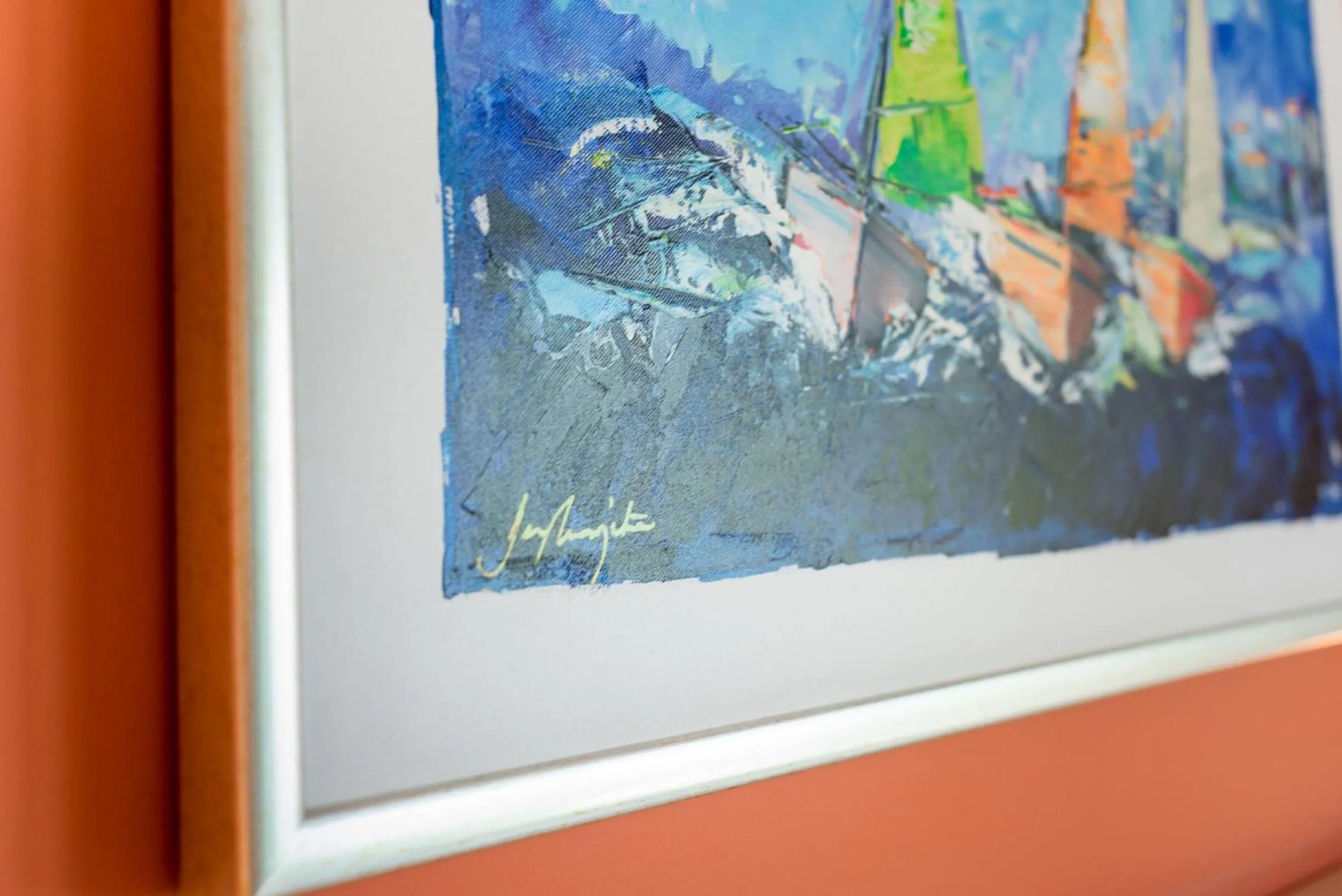 Decorative detail in Hotel Maritimo