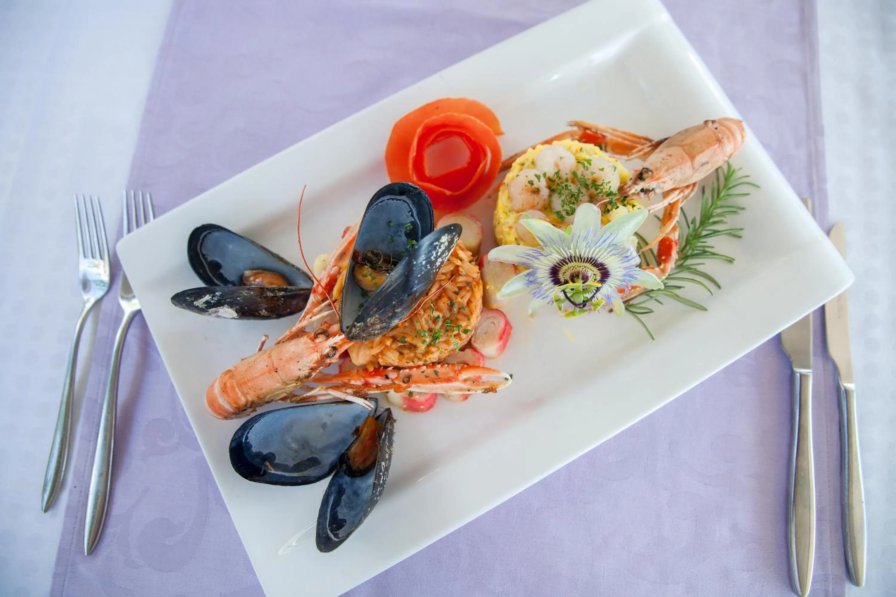 Food close-up in Hotel Maritimo