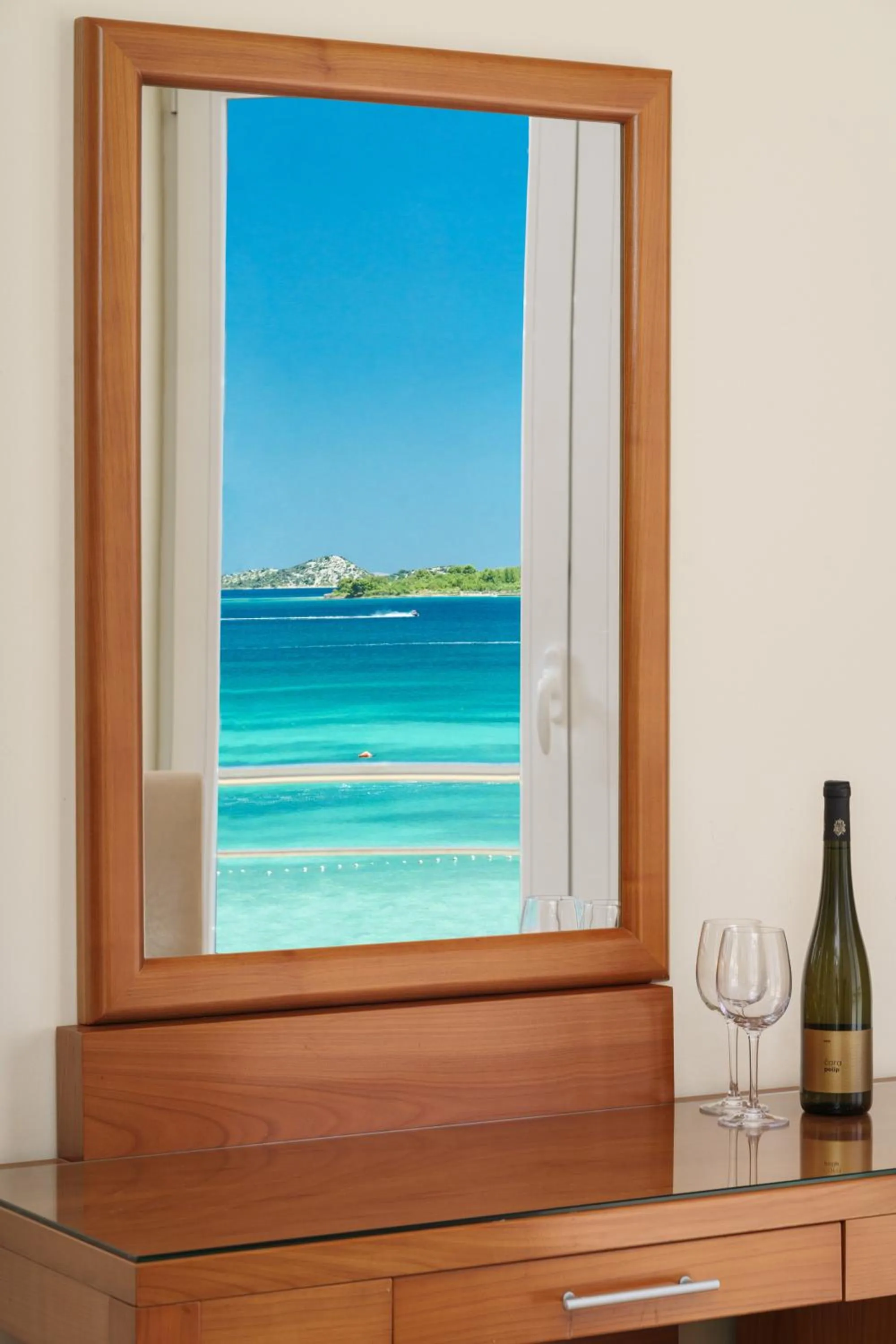 Natural landscape in Hotel Duje