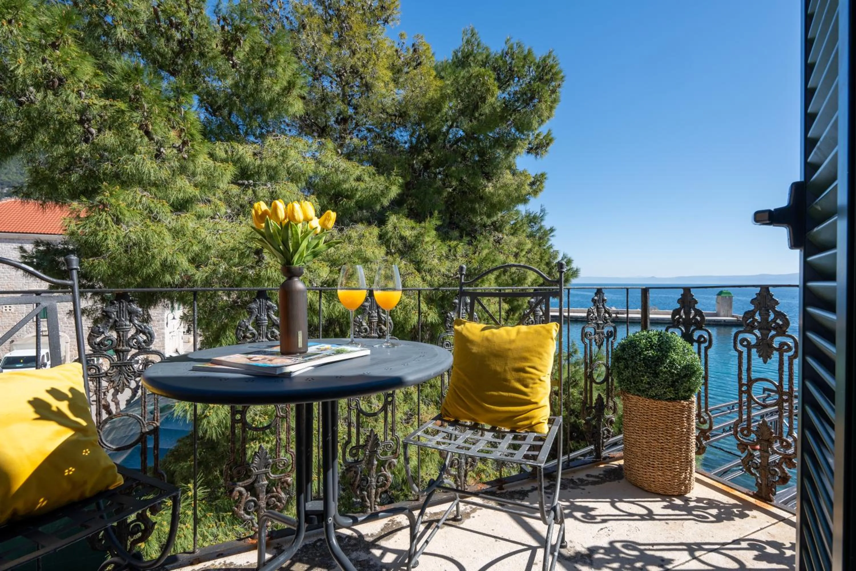 Balcony/Terrace in Hotel Kastil
