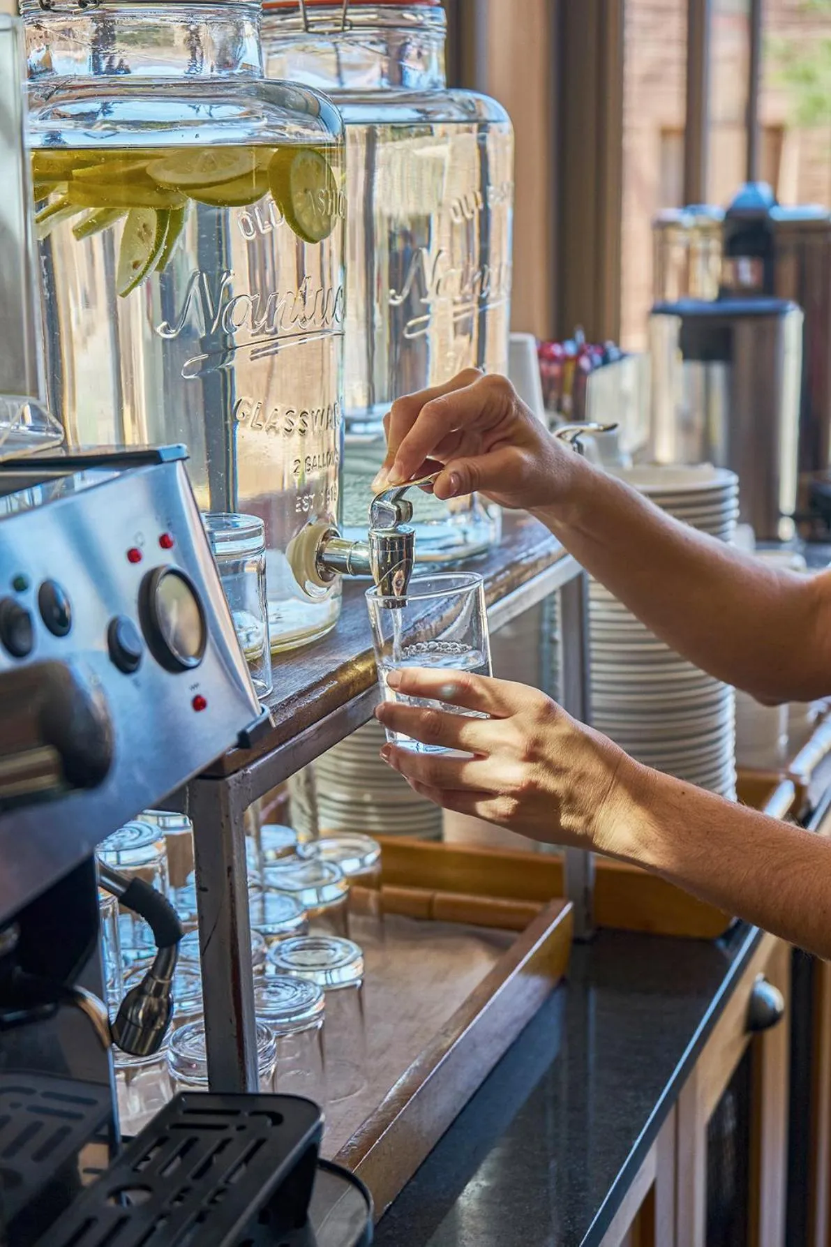 Buffet breakfast in Hotel La Casa de Don Tomás