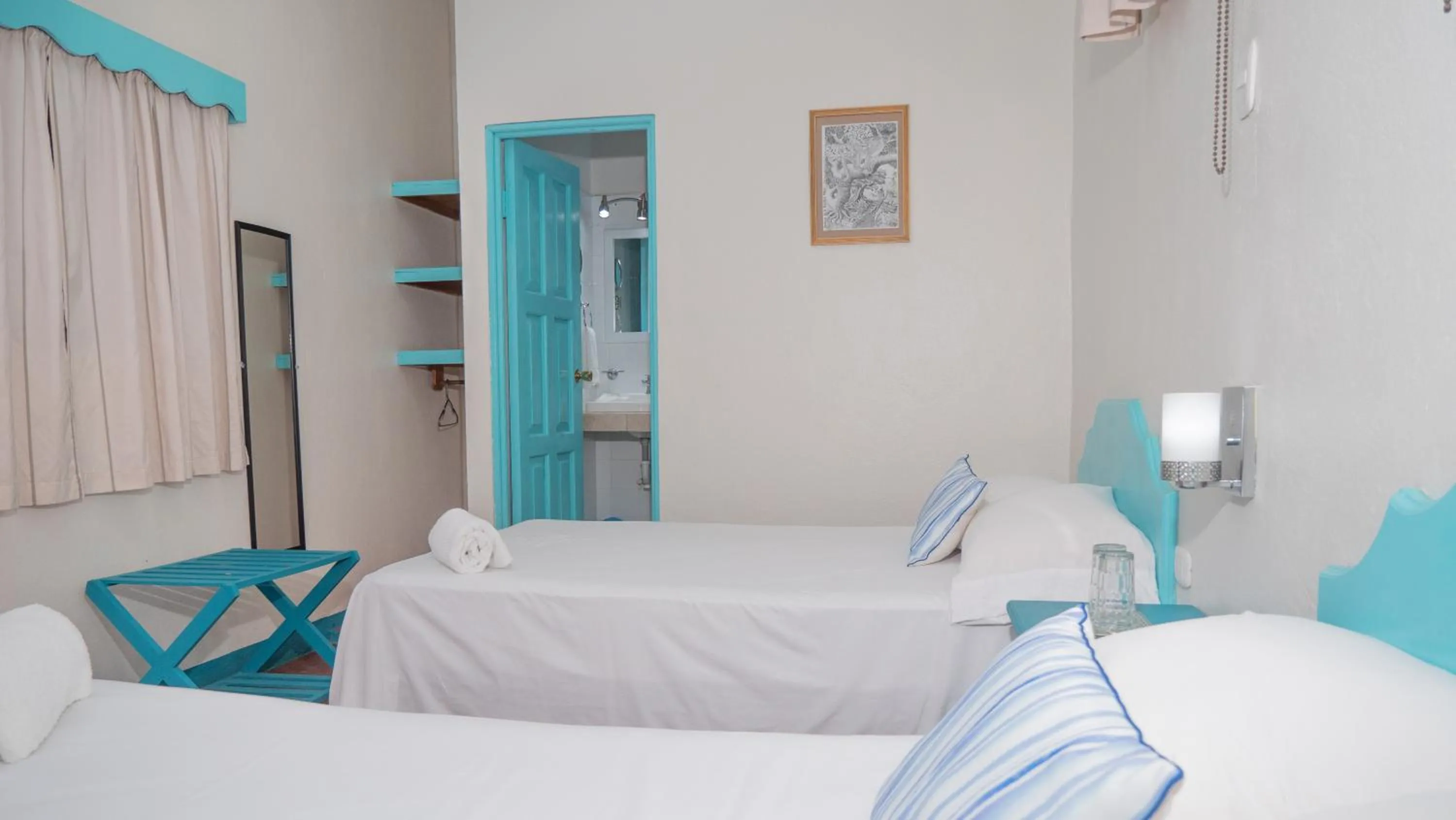 Bed in Hotel Petenchel