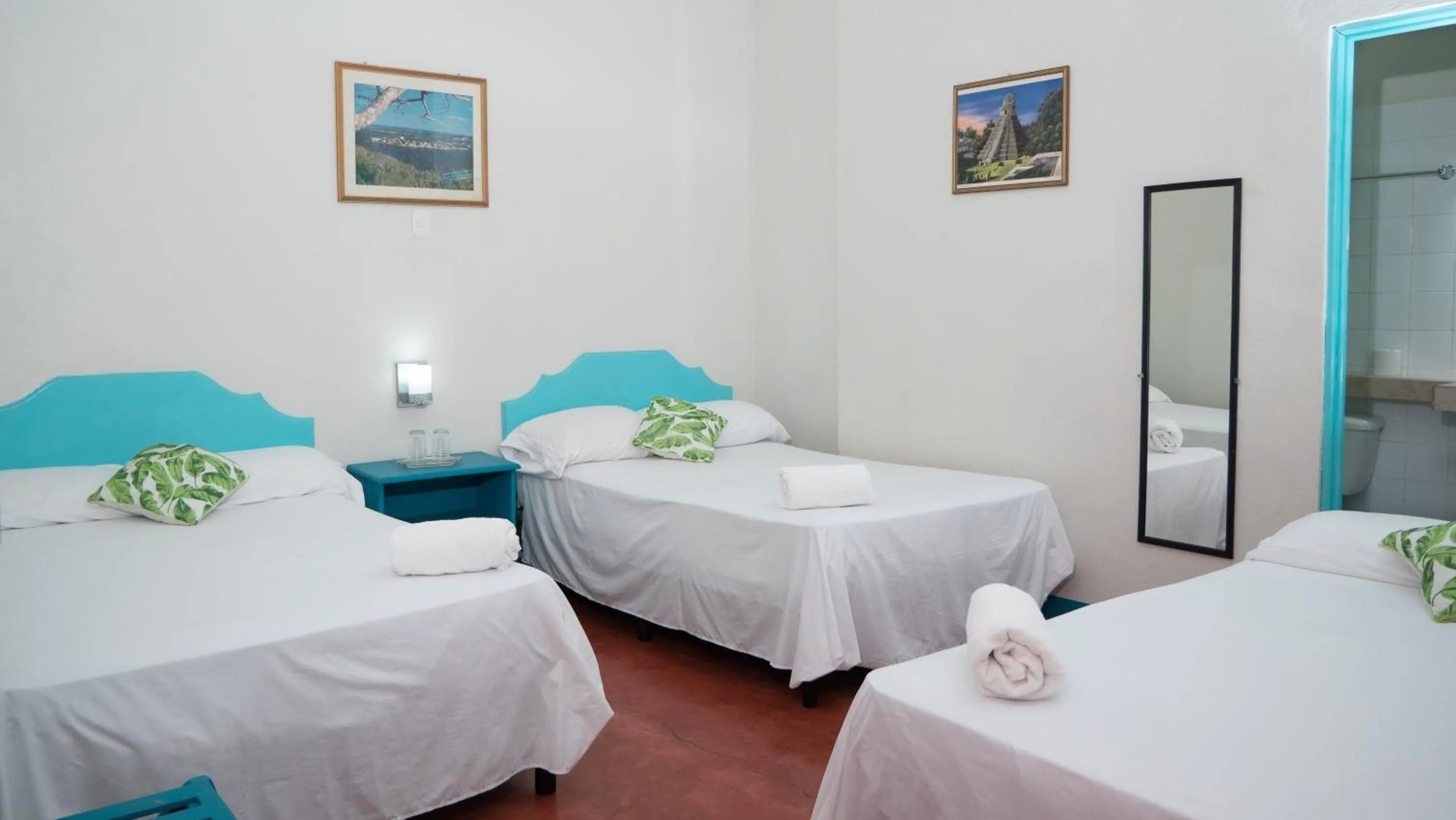 Bed in Hotel Petenchel