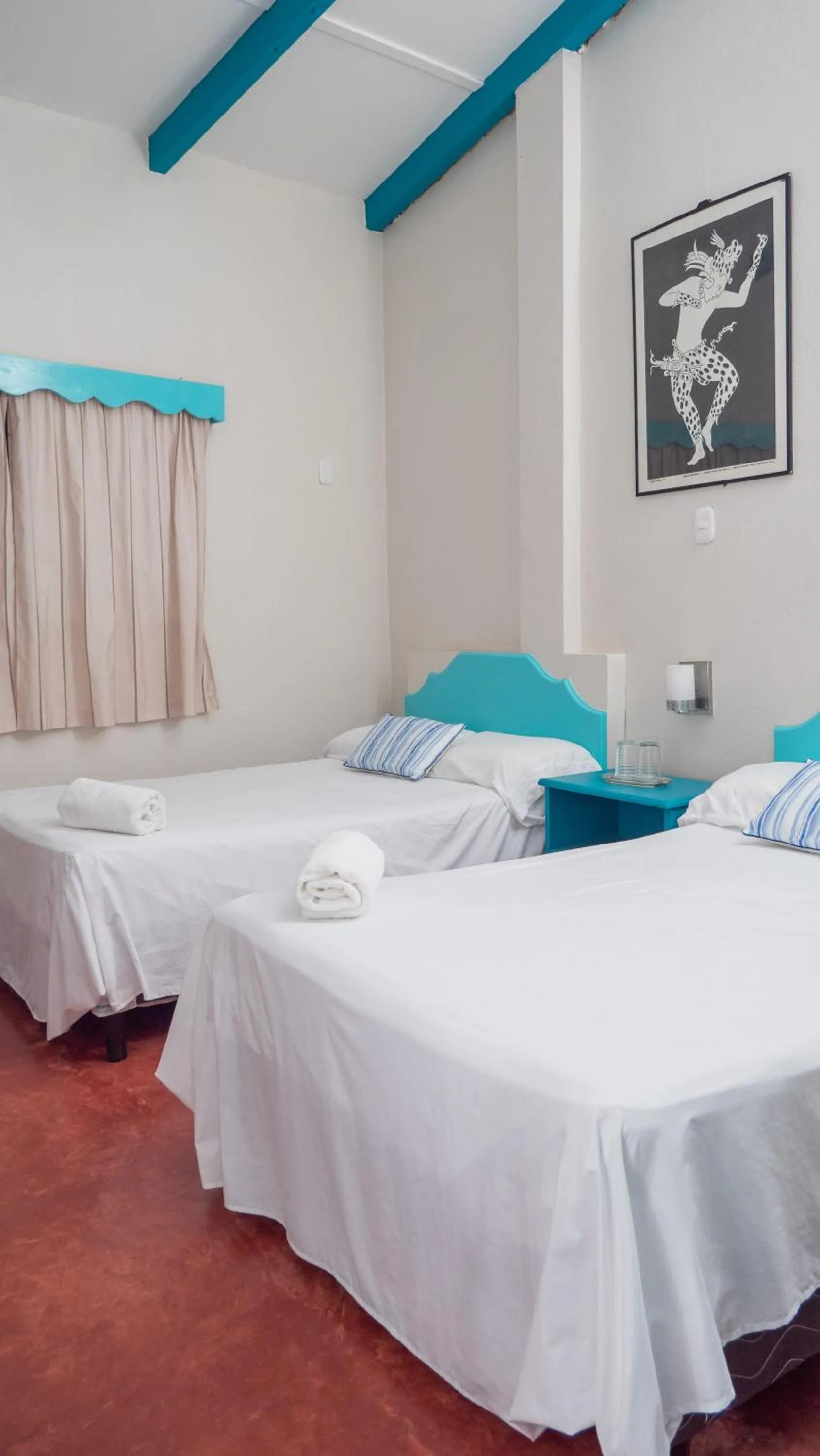 Bed in Hotel Petenchel