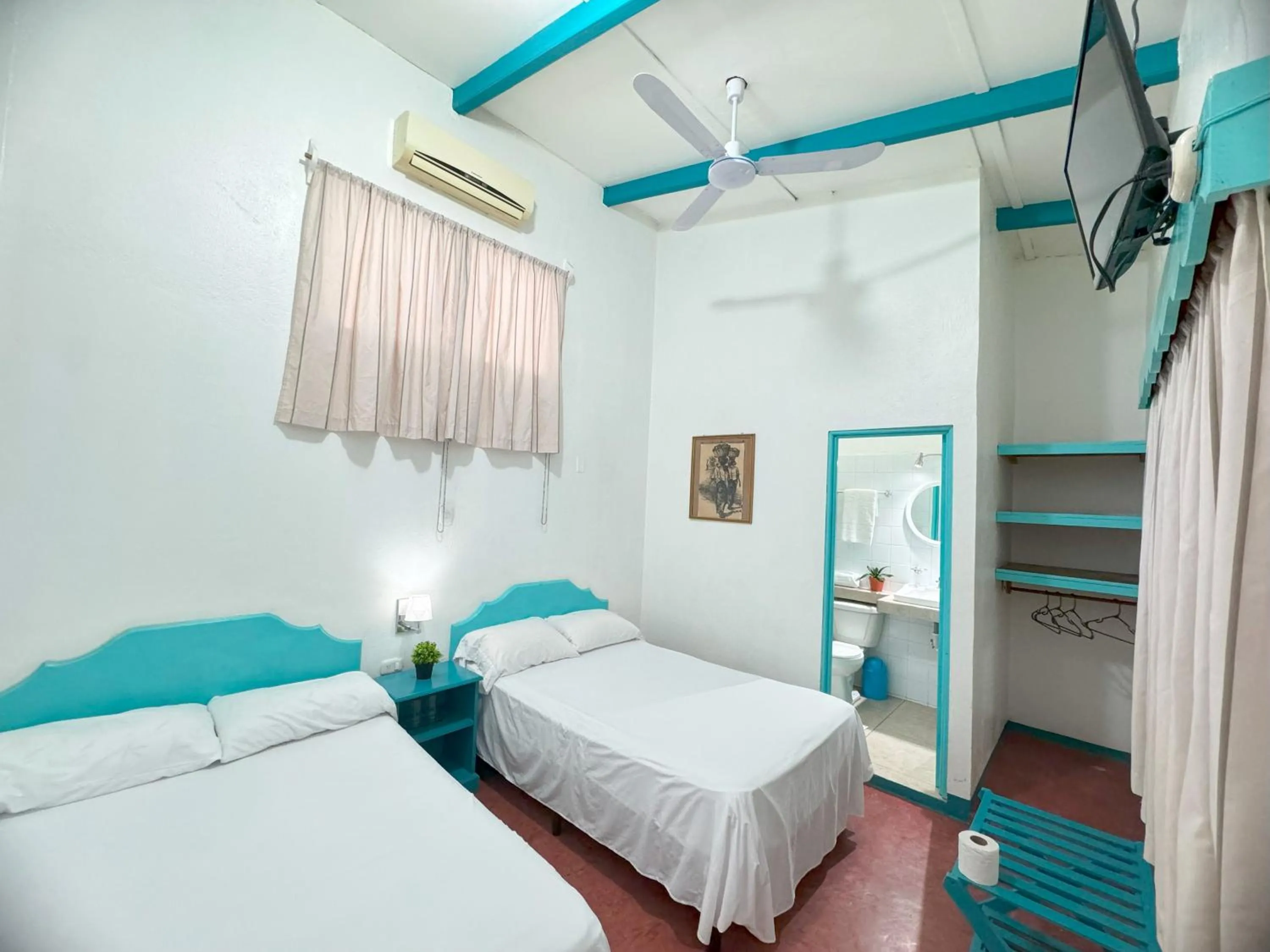 Bed in Hotel Petenchel