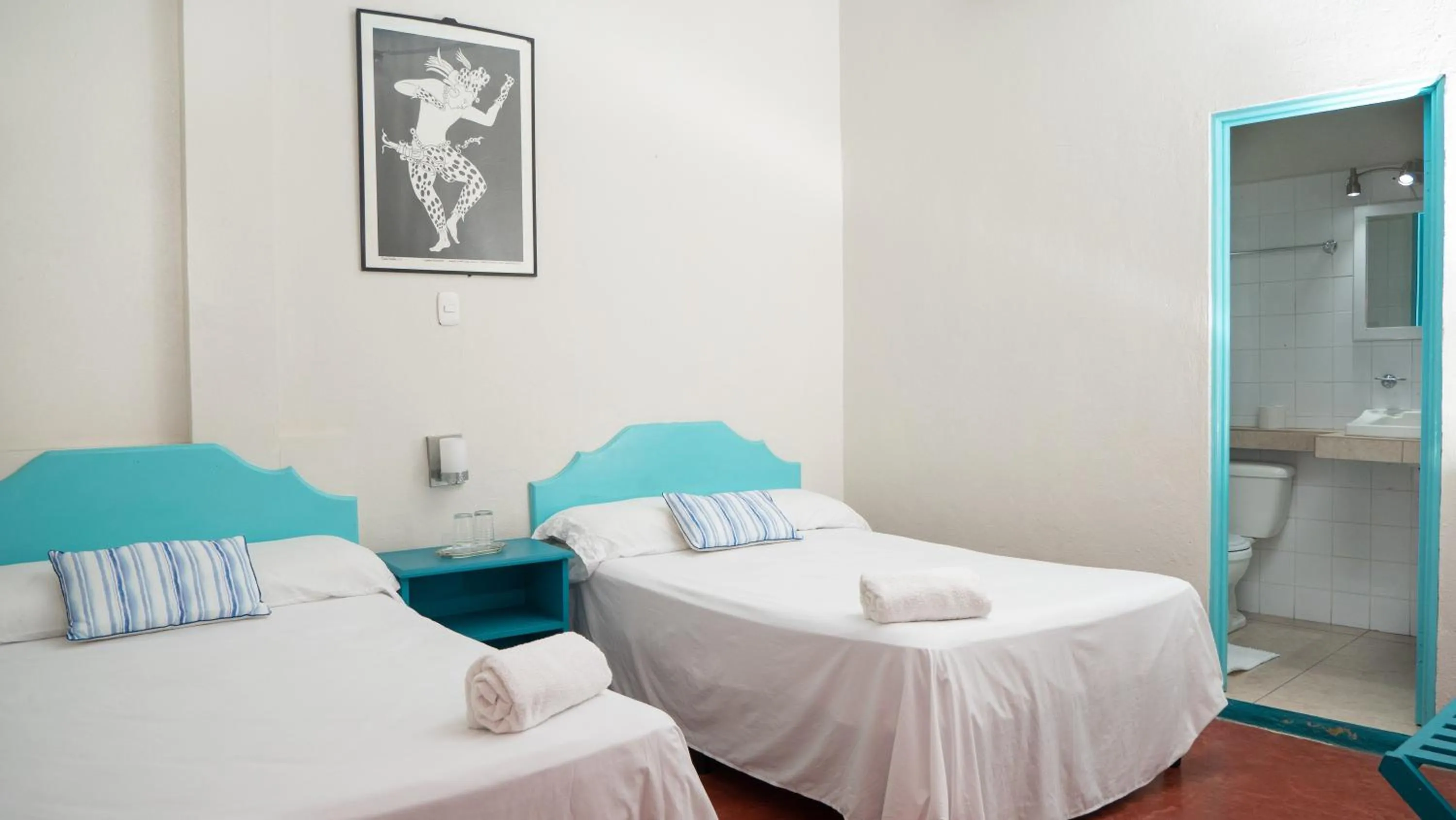 Bed in Hotel Petenchel