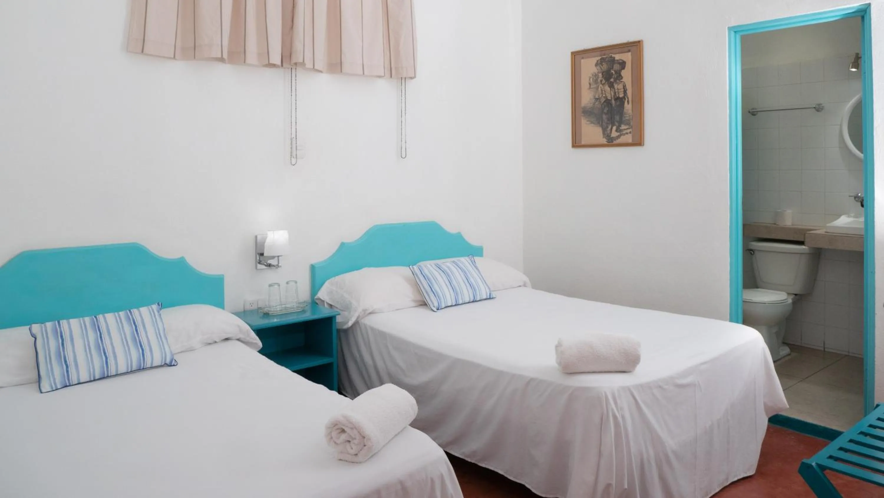 Bed in Hotel Petenchel