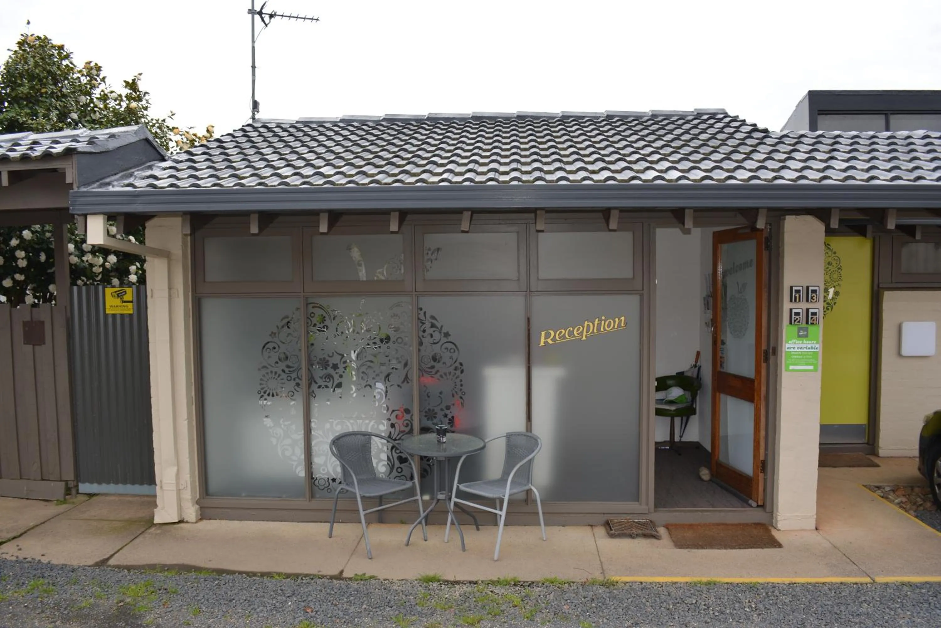 Property building in The Apple Inn