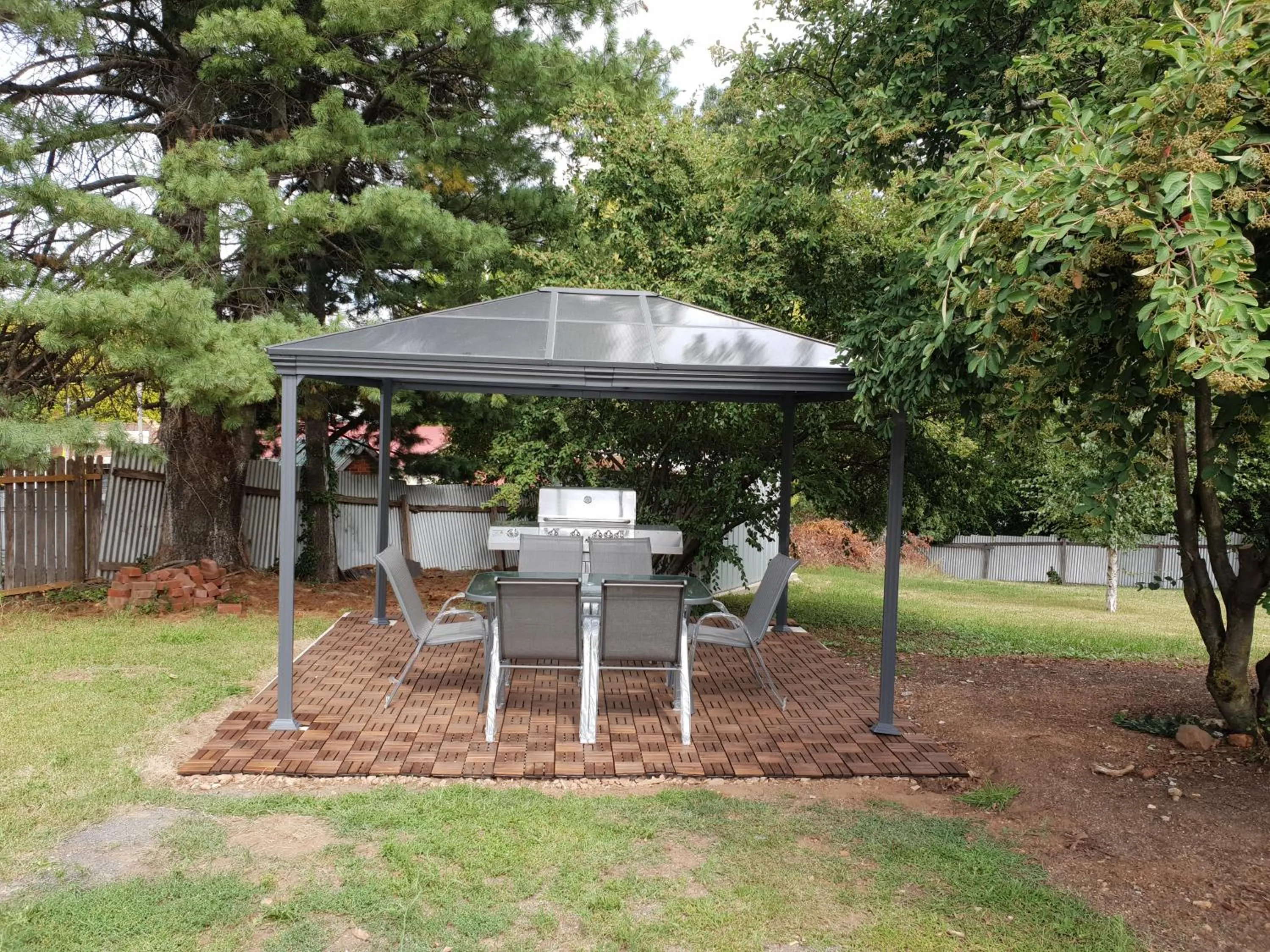 BBQ facilities in The Apple Inn