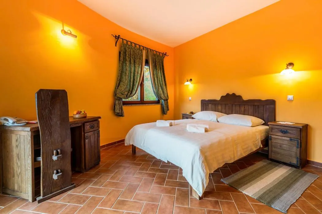 Bed in Stupnički Dvori Winery Hotel