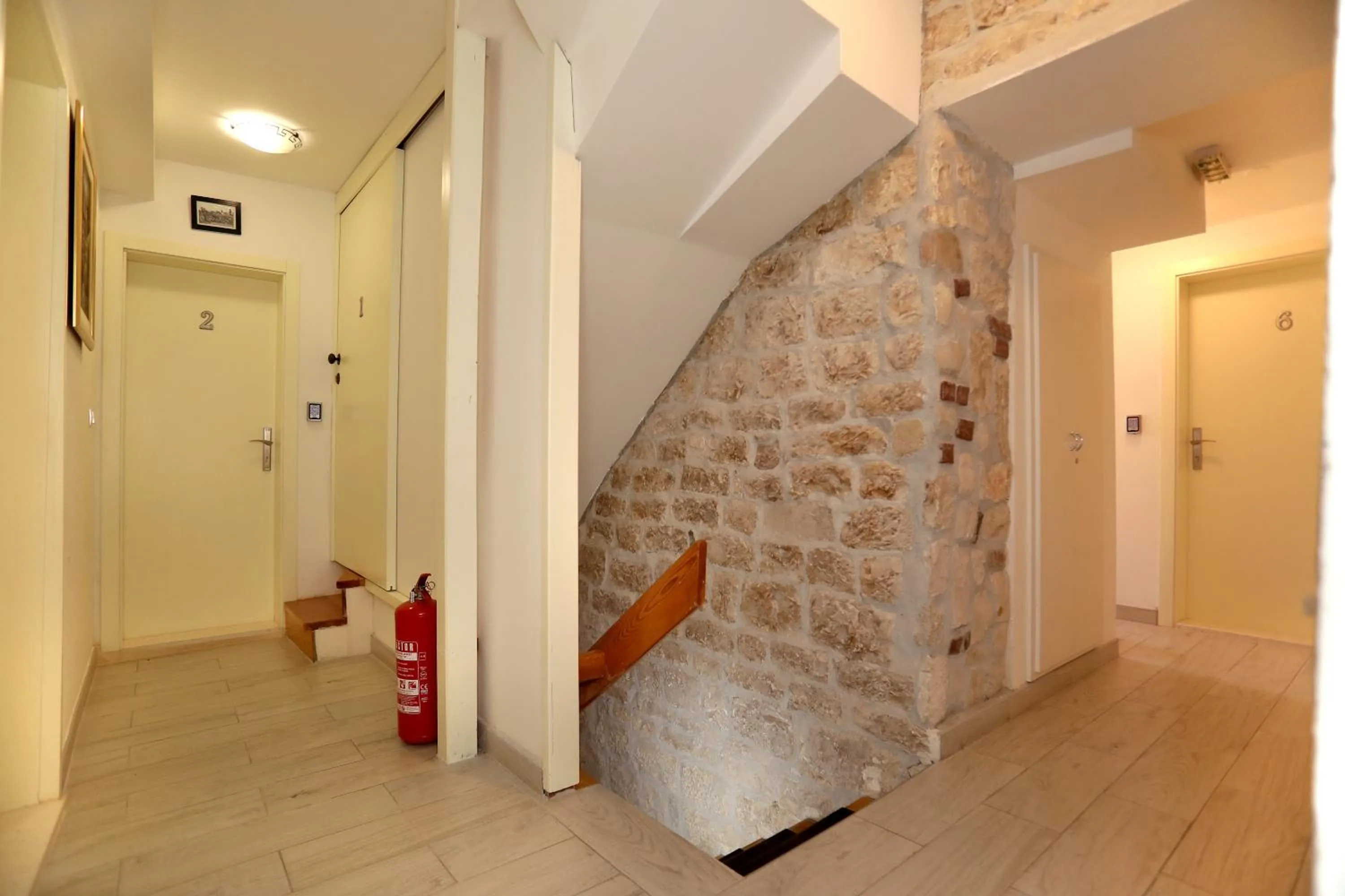 Facade/entrance in Villa Carrara