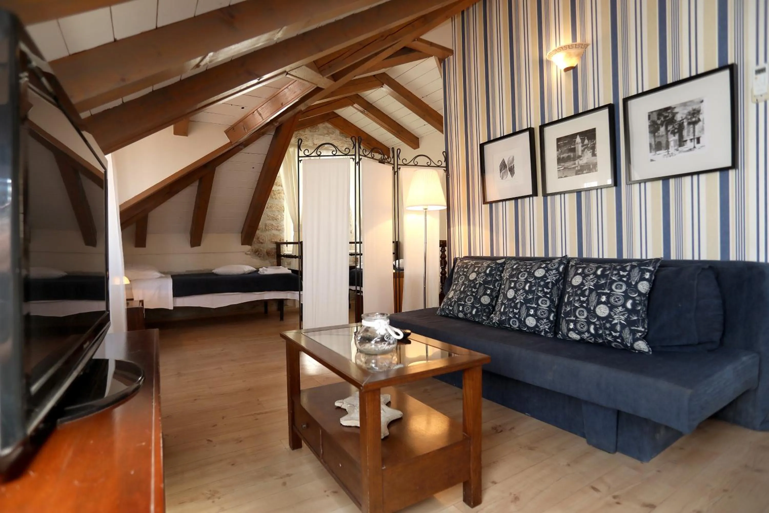 Seating area in Villa Carrara