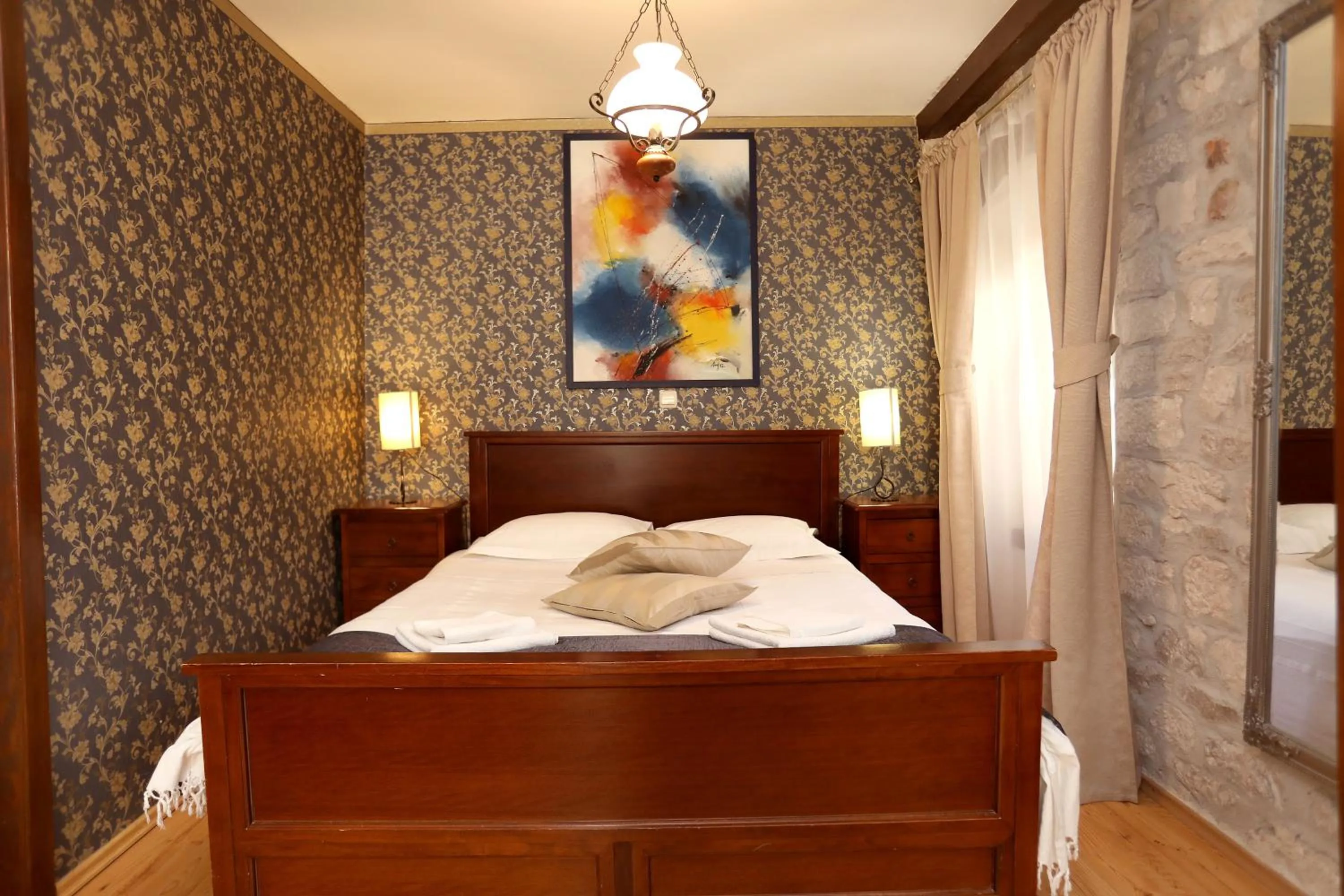 Bed in Villa Carrara