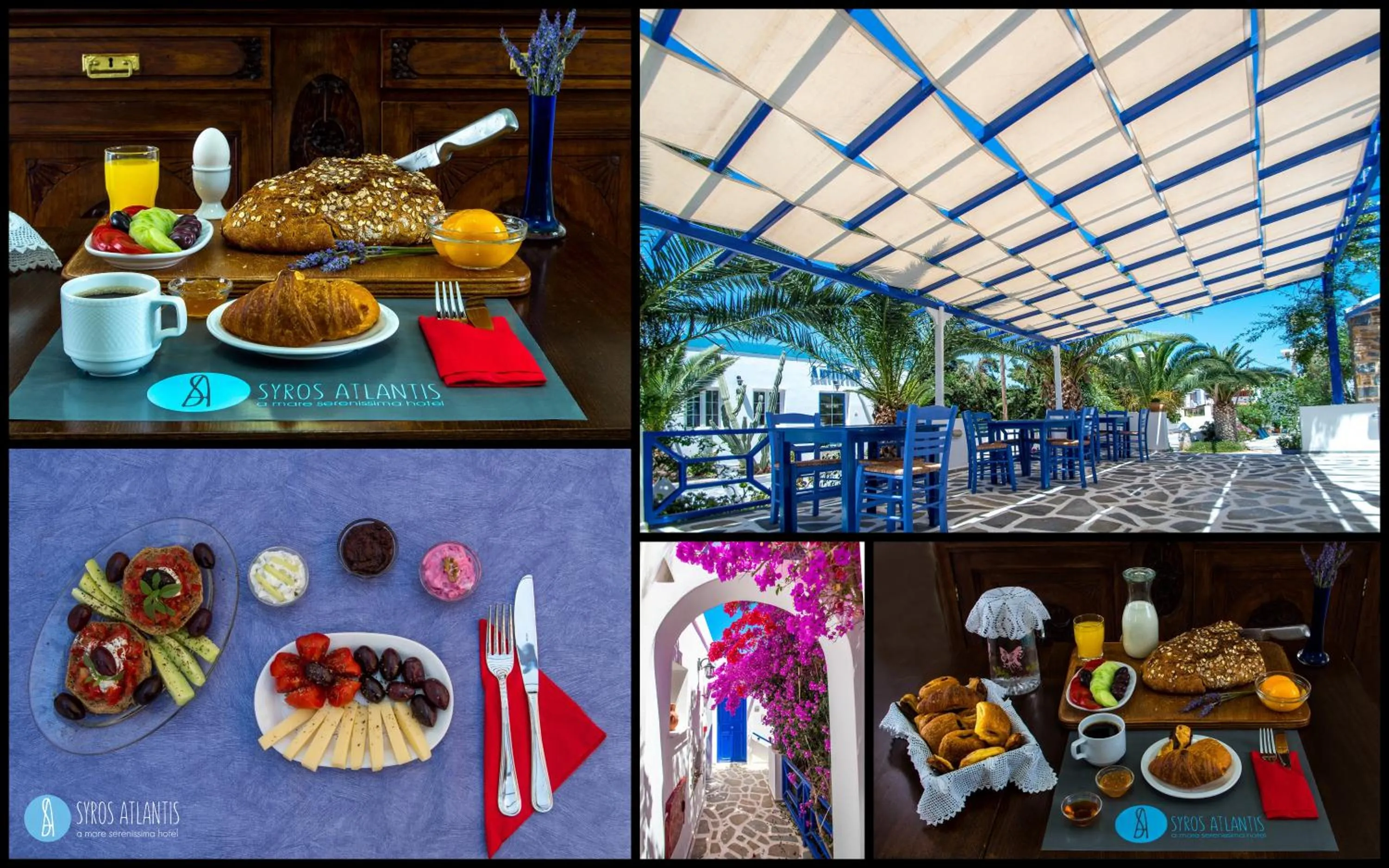 Patio in Syros Atlantis