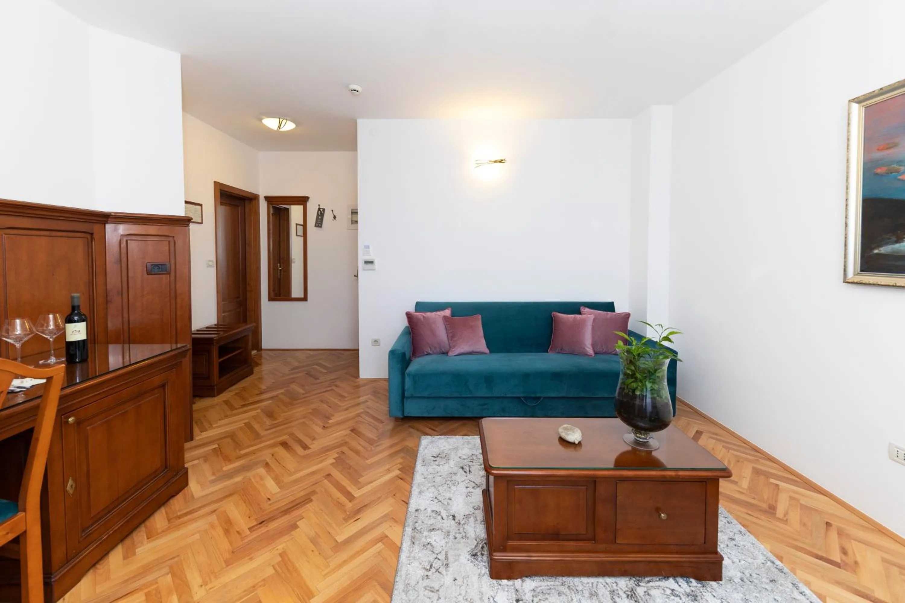 Living room in Heritage Hotel Tisno