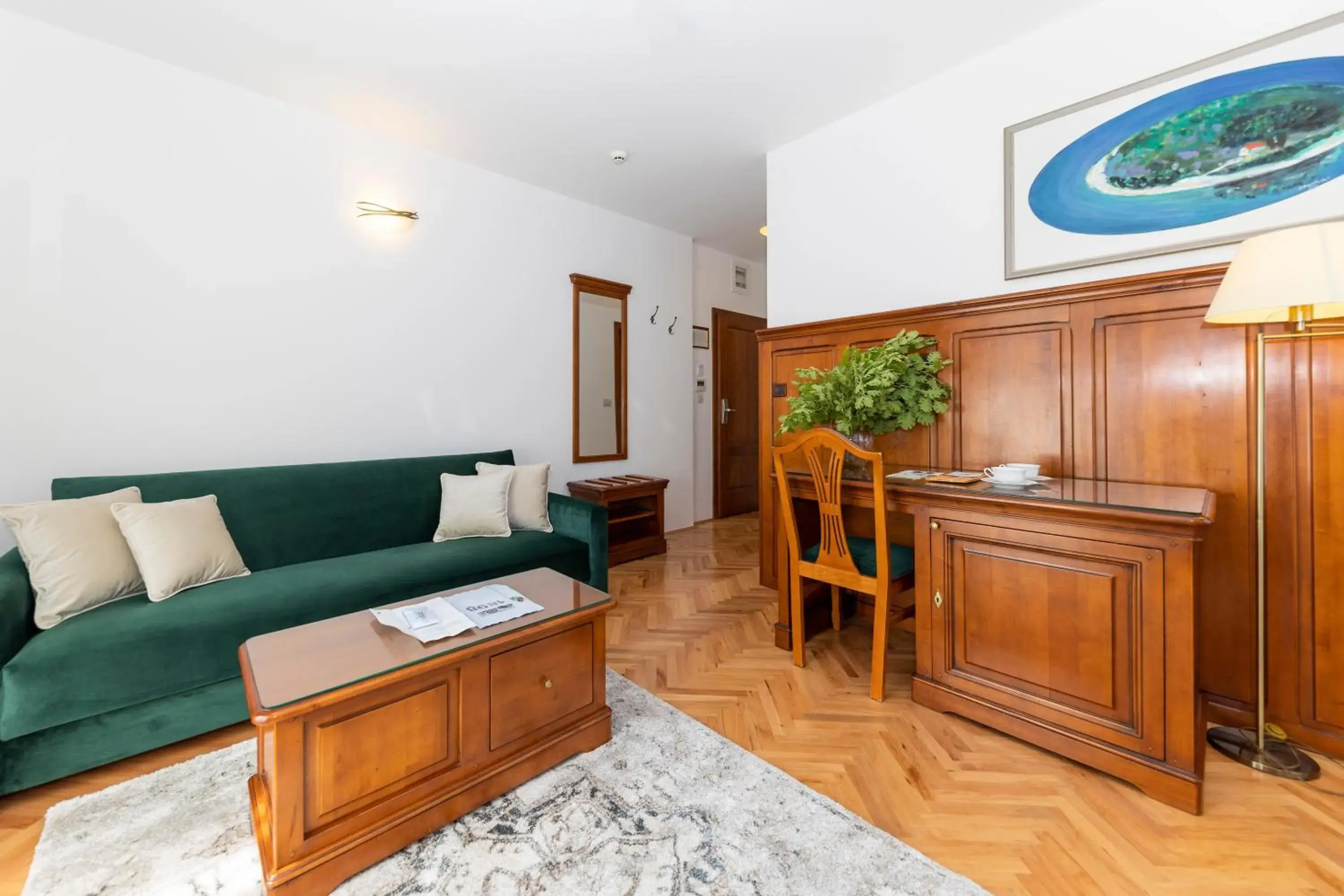 Deluxe Twin Room with Sea View in Heritage Hotel Tisno Deluxe Twin Room with Sea View in Heritage Hotel Tisno