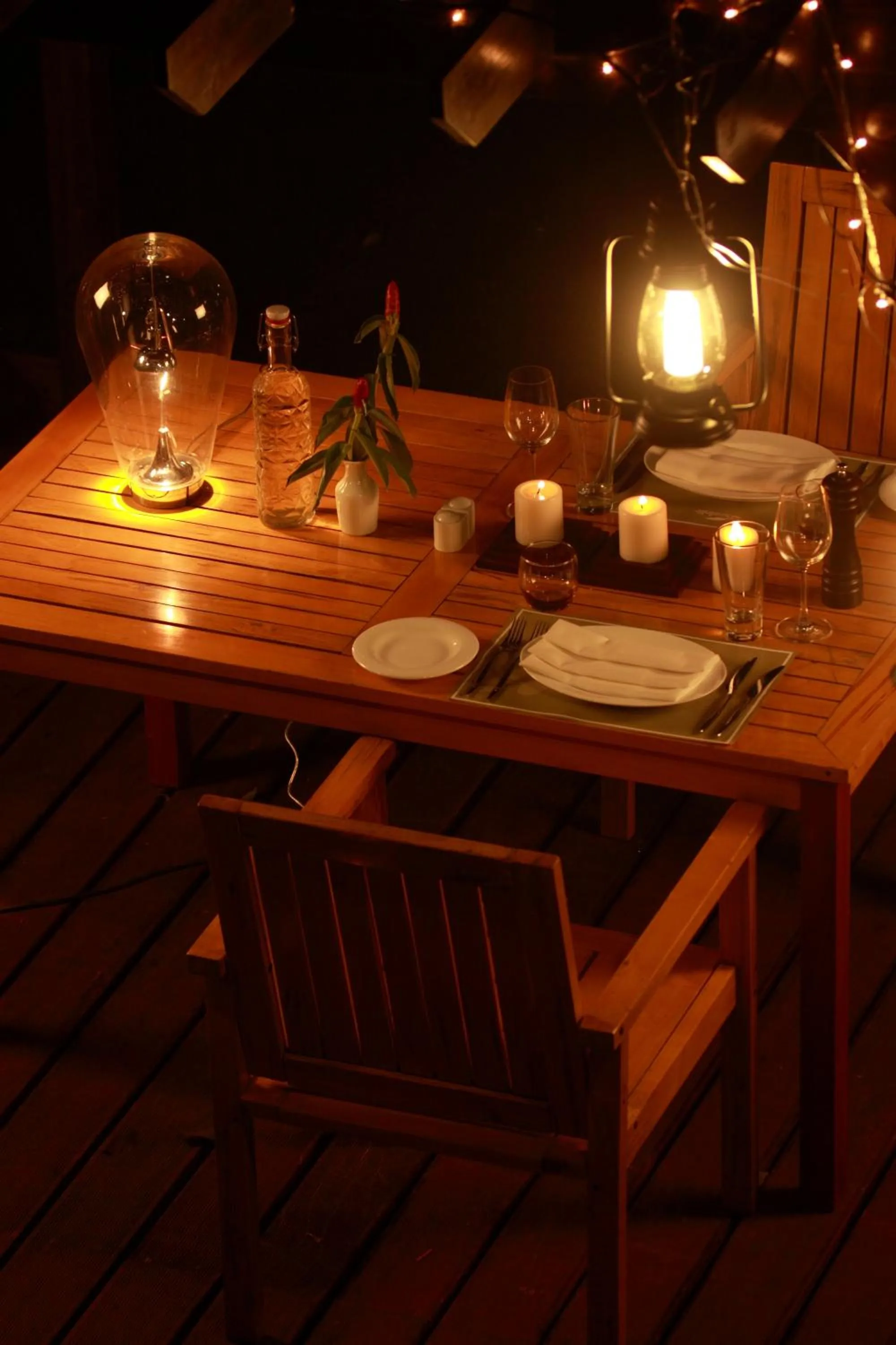 Restaurant/places to eat in The IBNII - Eco Luxury Resort