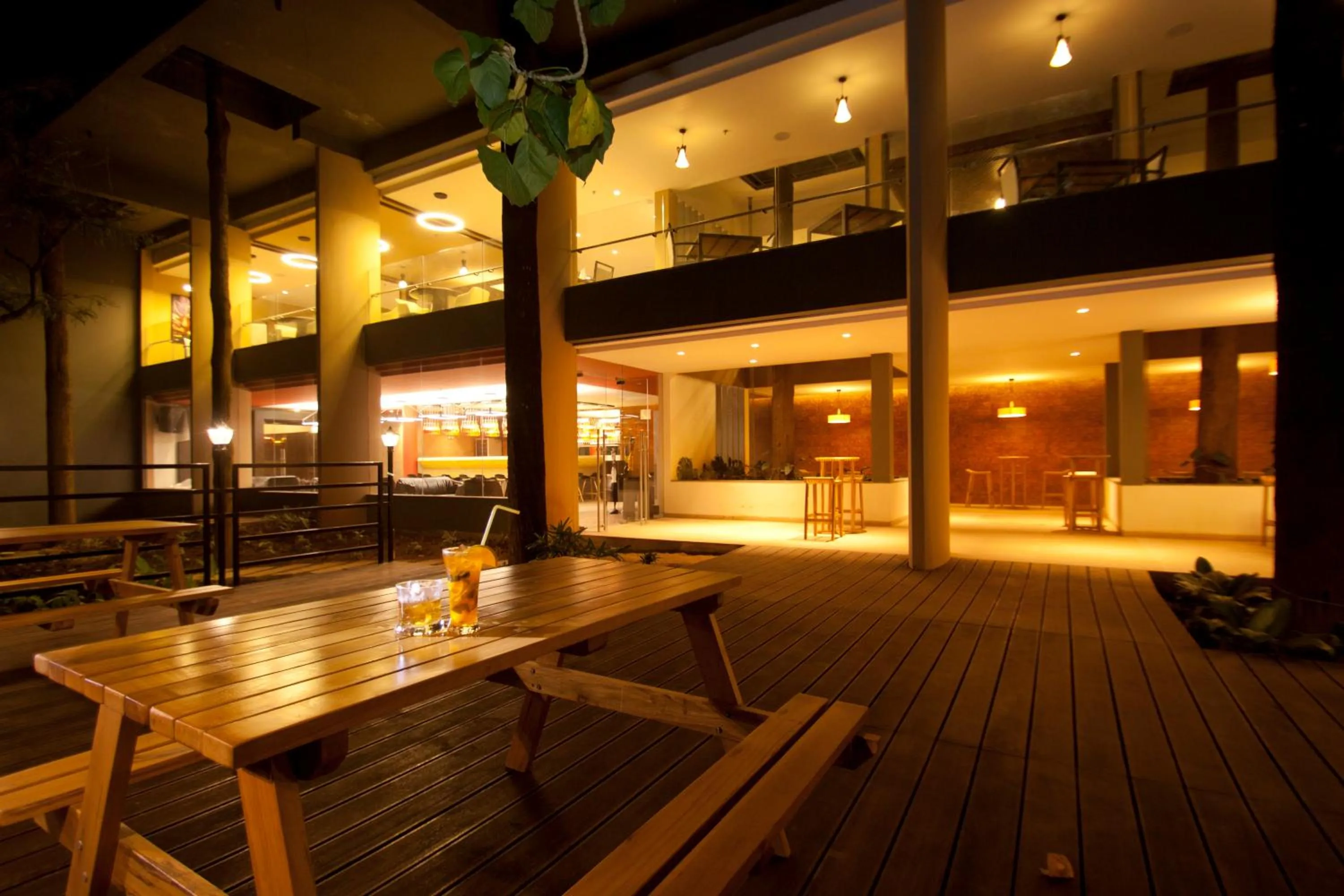 Patio in The IBNII - Eco Luxury Resort