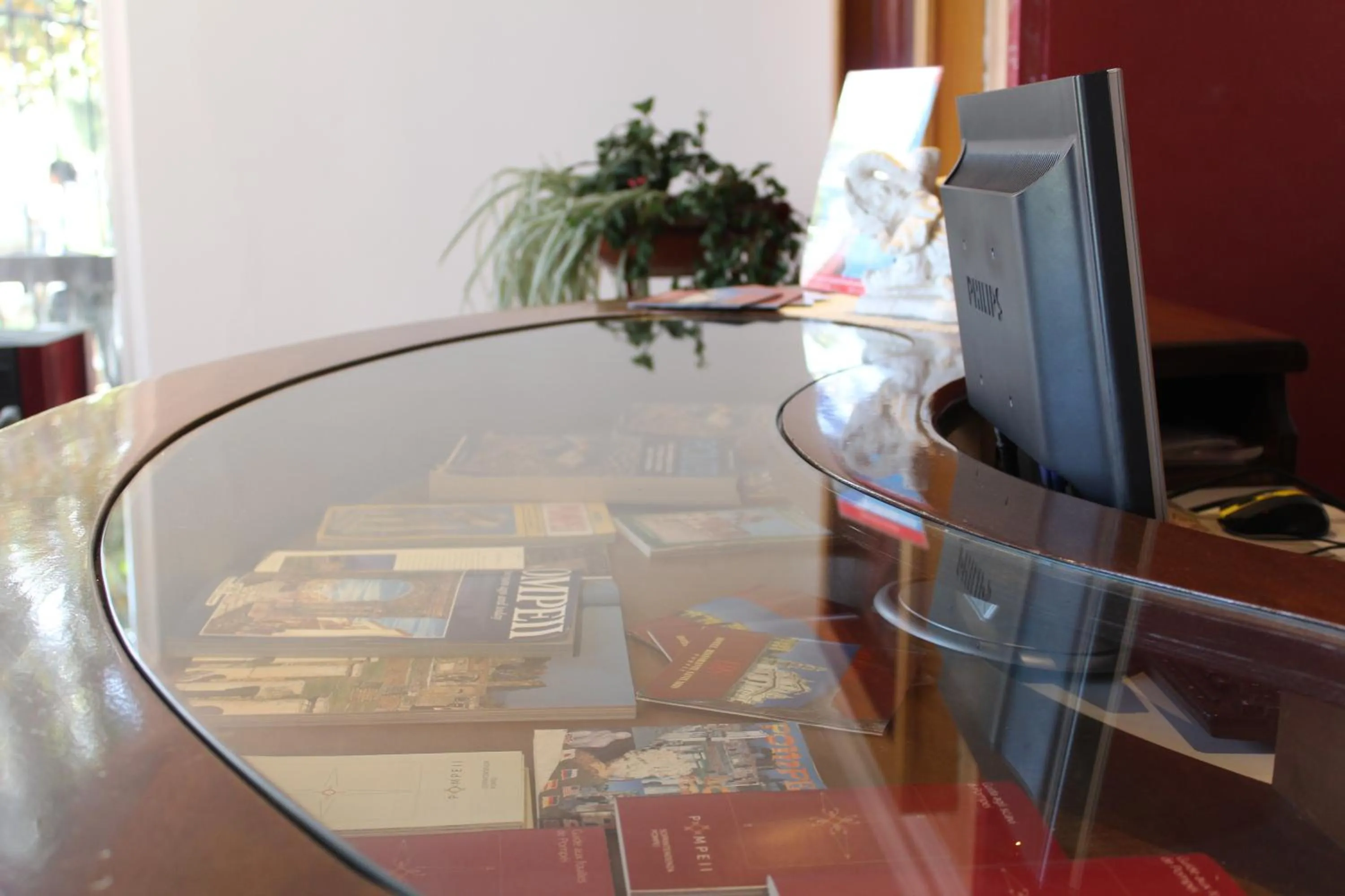 Lobby or reception in Hotel Santuario