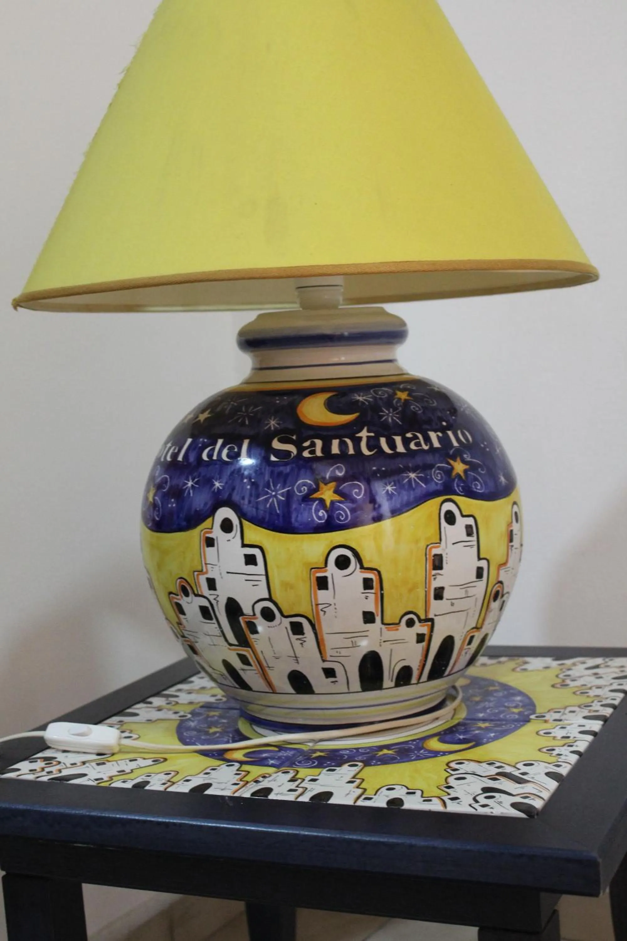 Decorative detail in Hotel Santuario