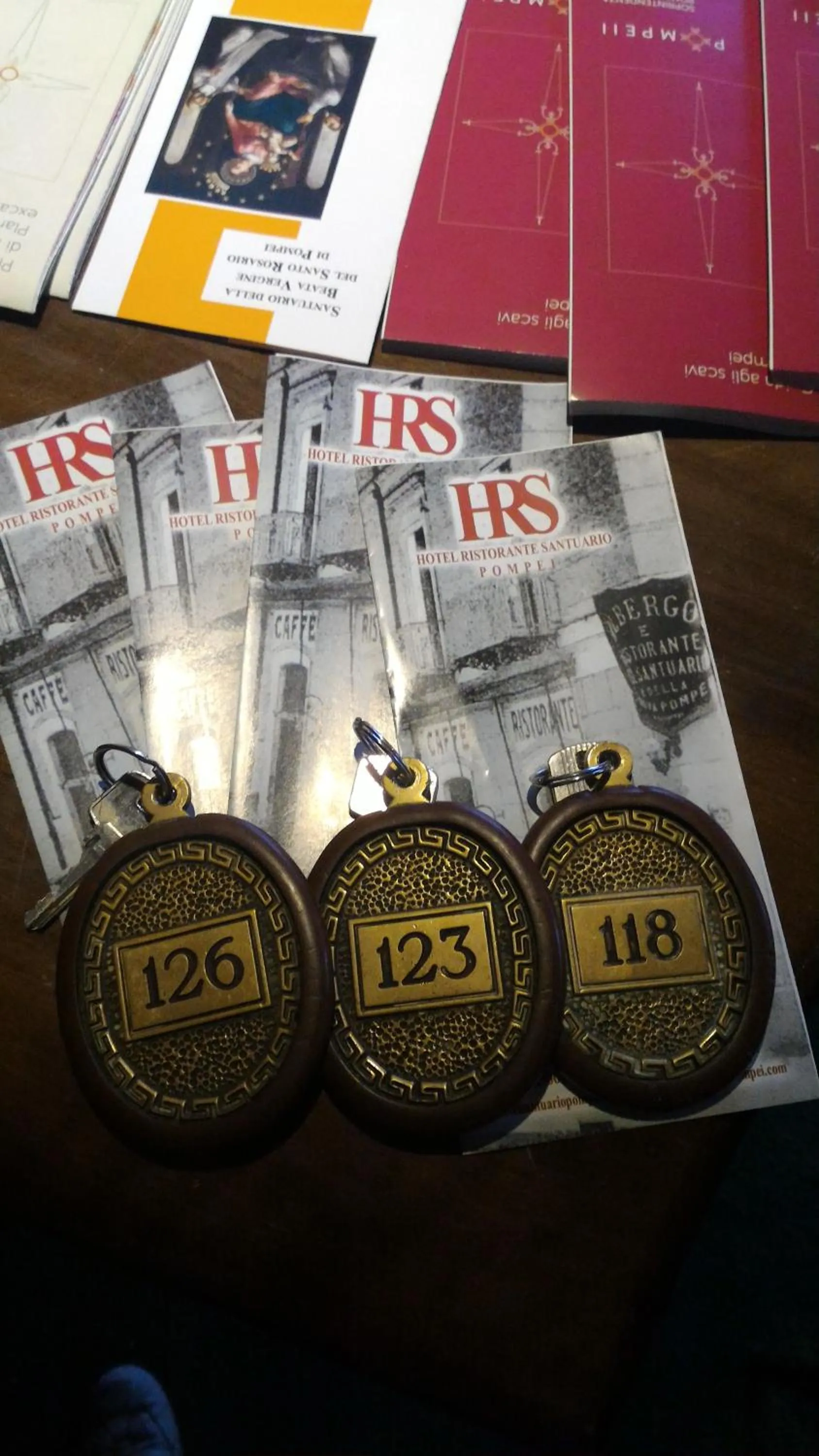 Decorative detail in Hotel Santuario