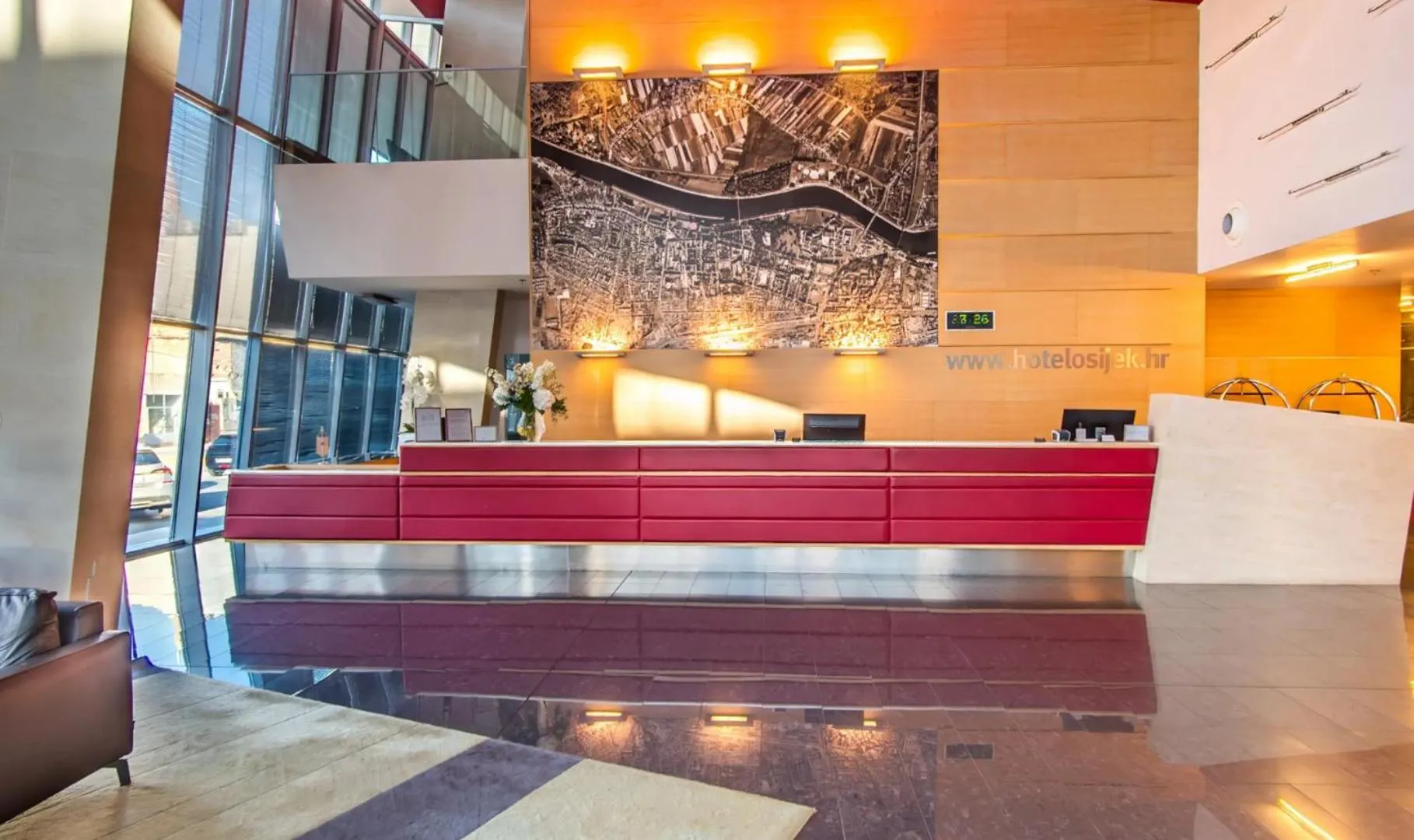 Lobby or reception in Hotel Osijek