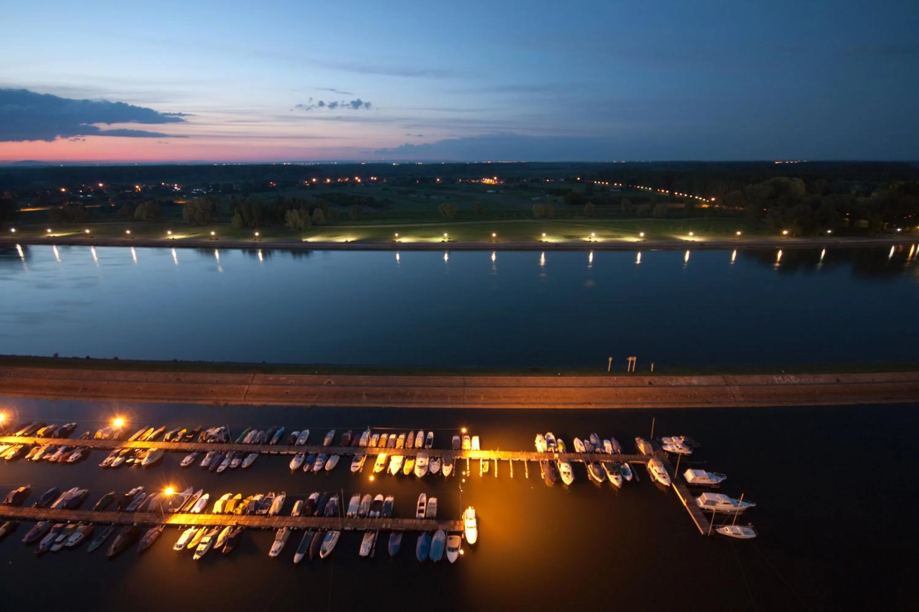View (from property/room) in Hotel Osijek