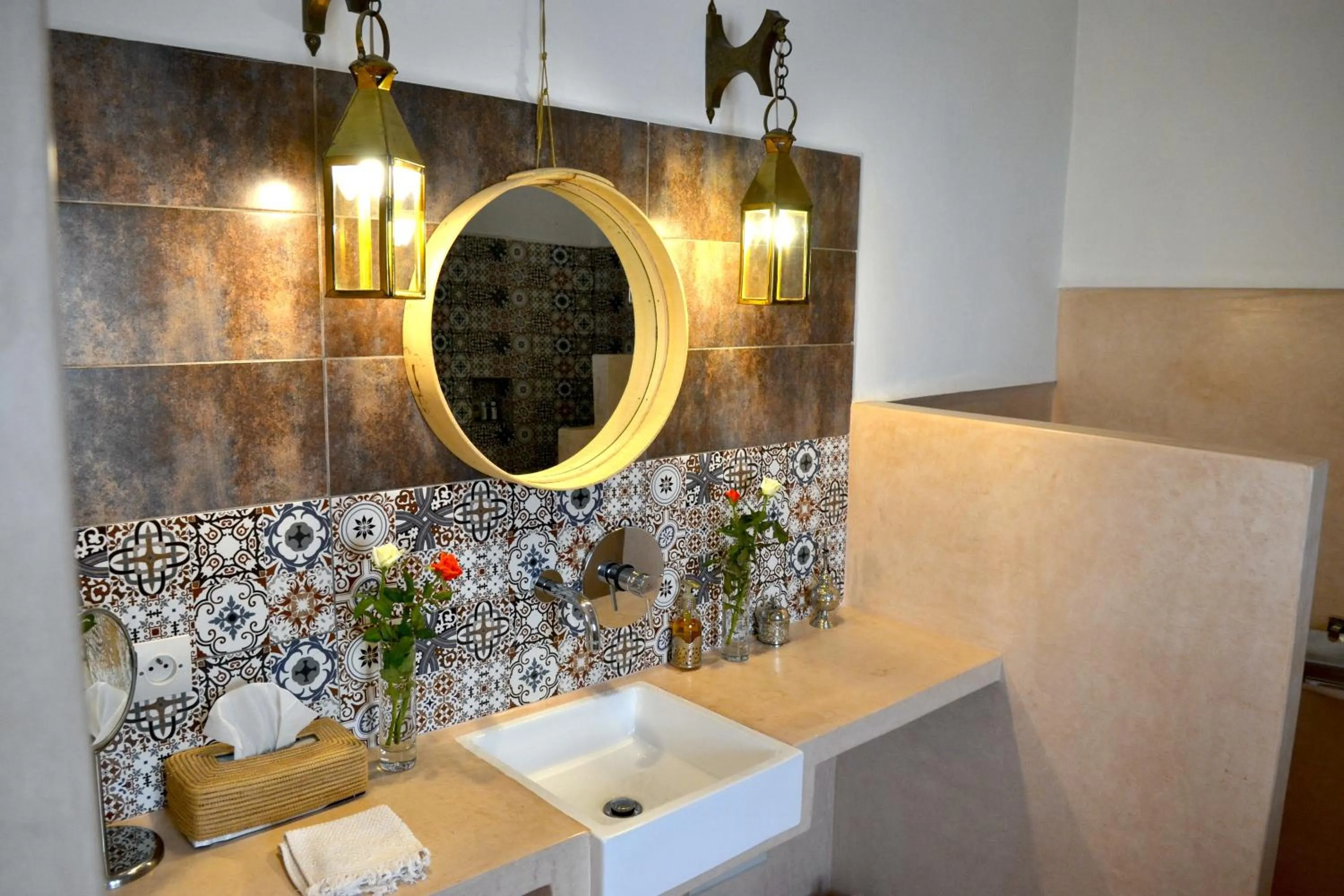 Bathroom in Riad See Moon And Spa