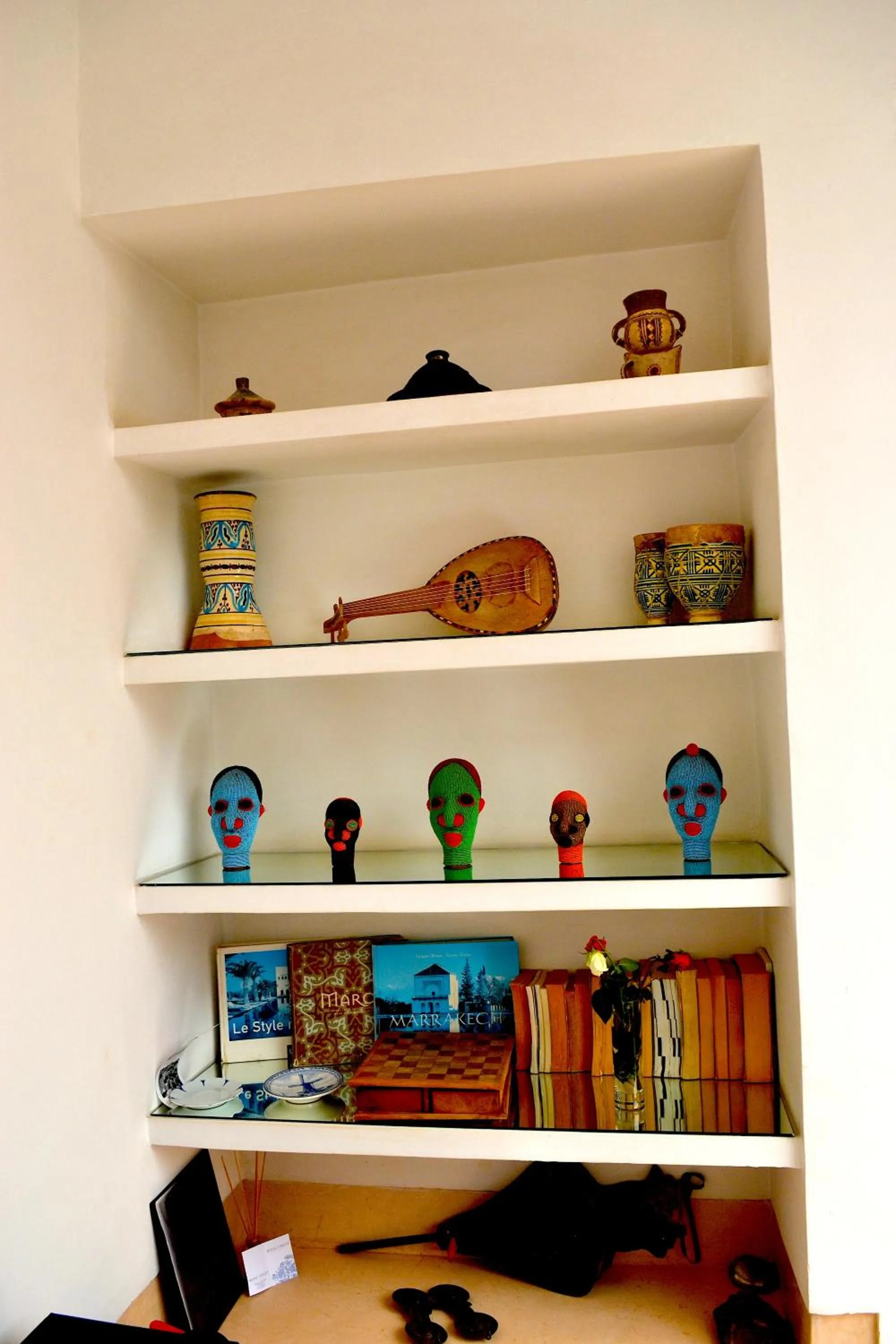 Decorative detail in Riad See Moon And Spa