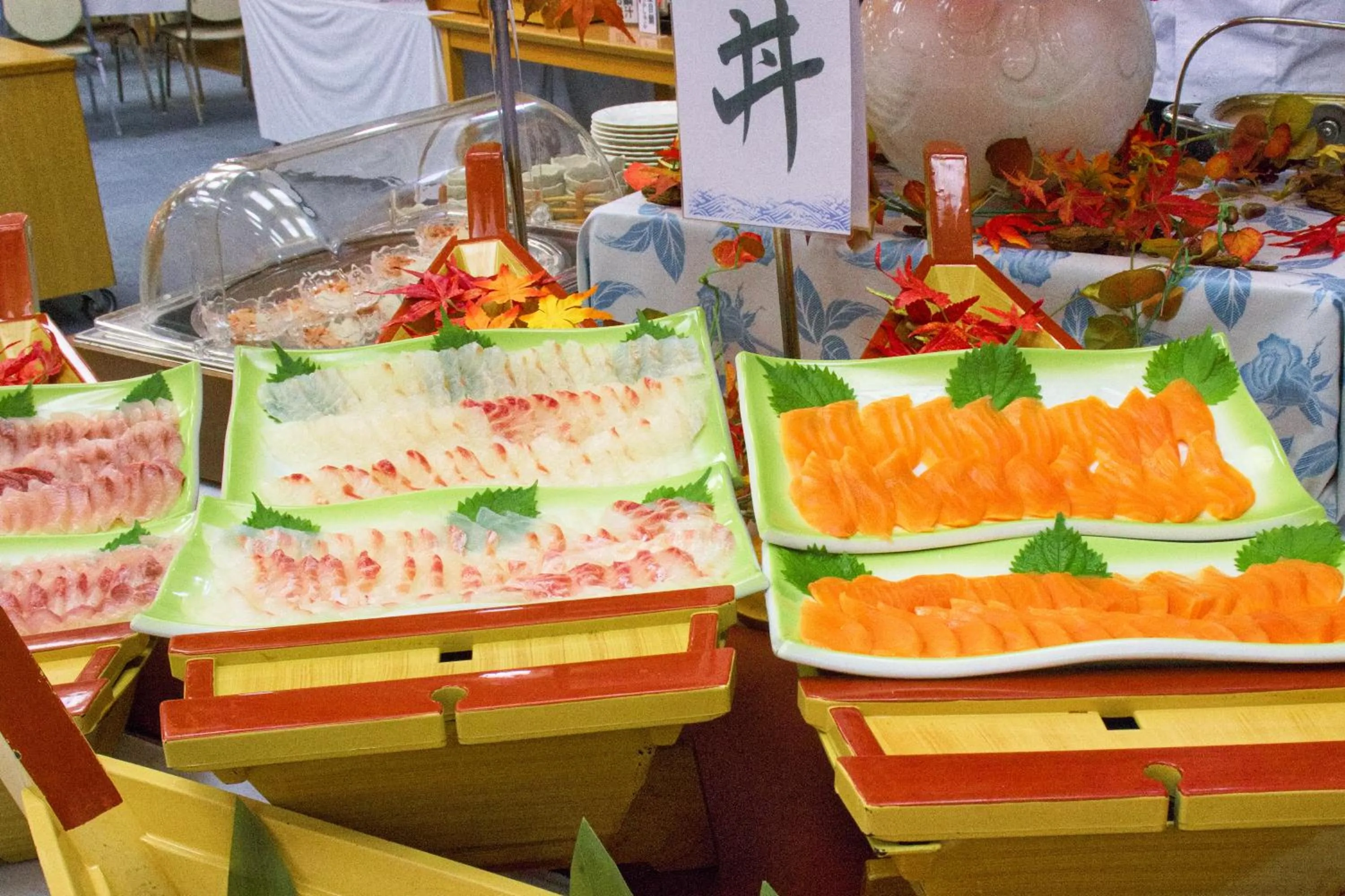 Meals in Dogashima Onsen Hotel