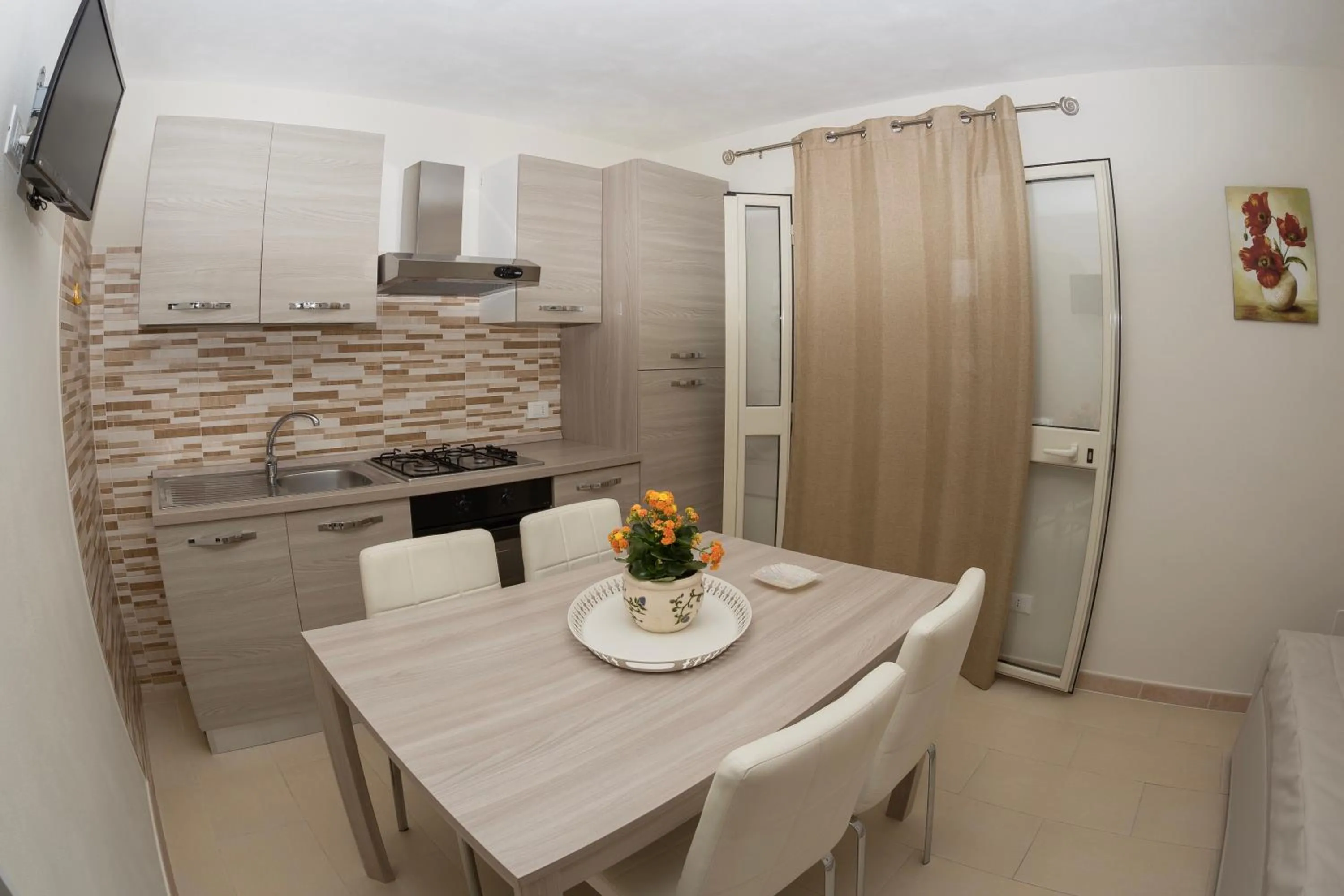 Kitchen or kitchenette in Residence Agave Lampedusa