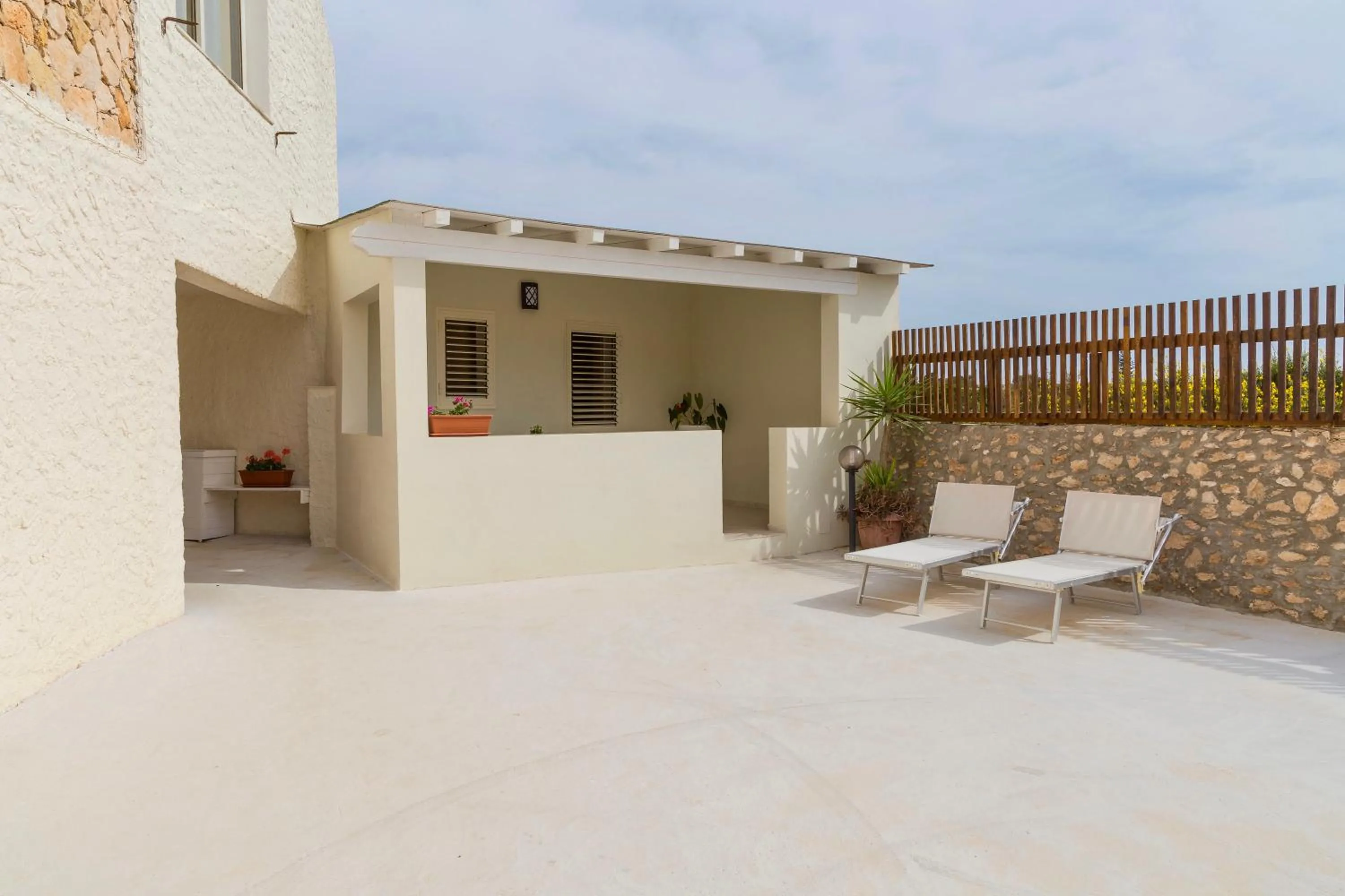 Patio in Residence Agave Lampedusa