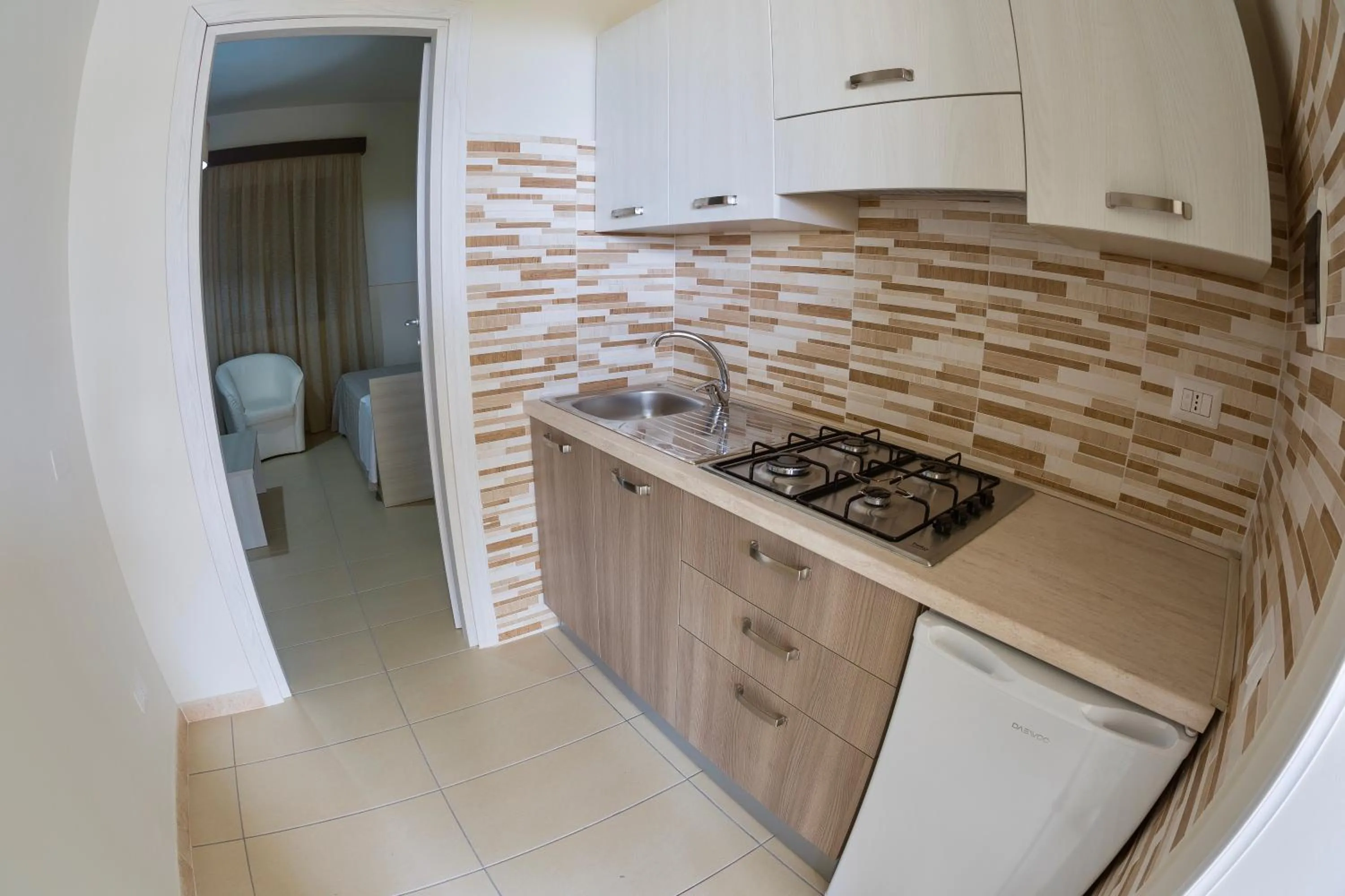 Kitchen or kitchenette in Residence Agave Lampedusa