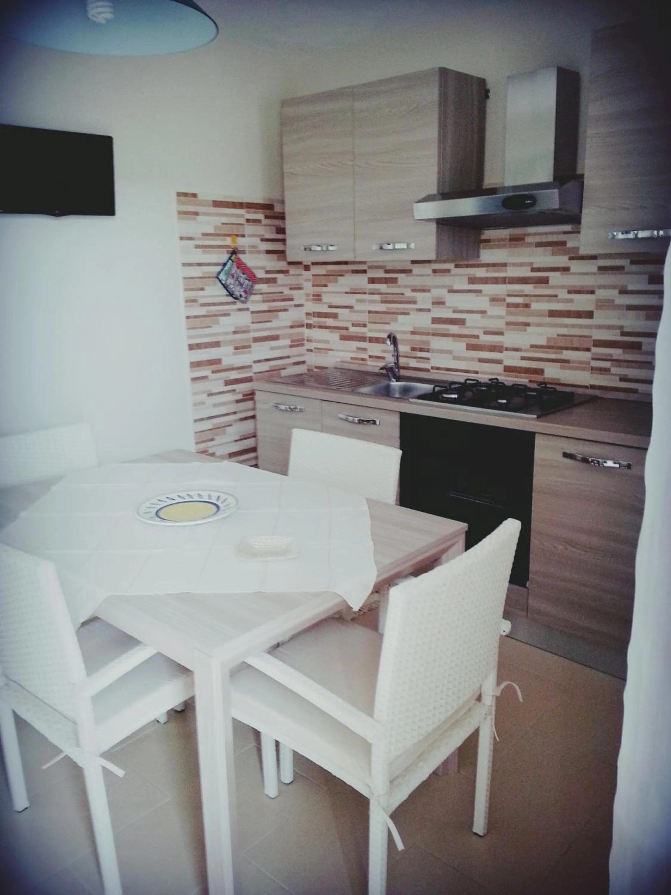 Kitchen or kitchenette in Residence Agave Lampedusa