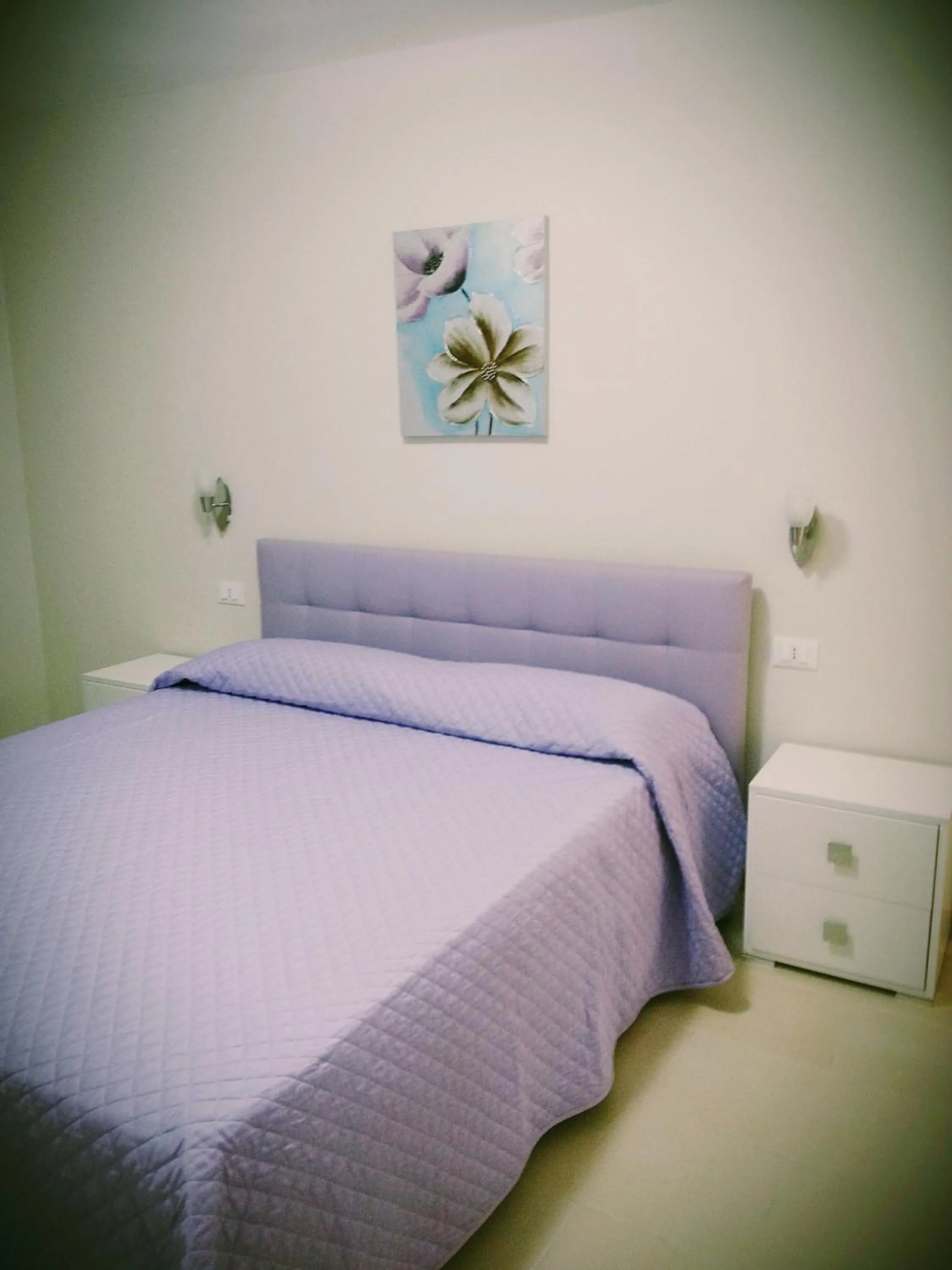 Bedroom, Bed in Residence Agave Lampedusa