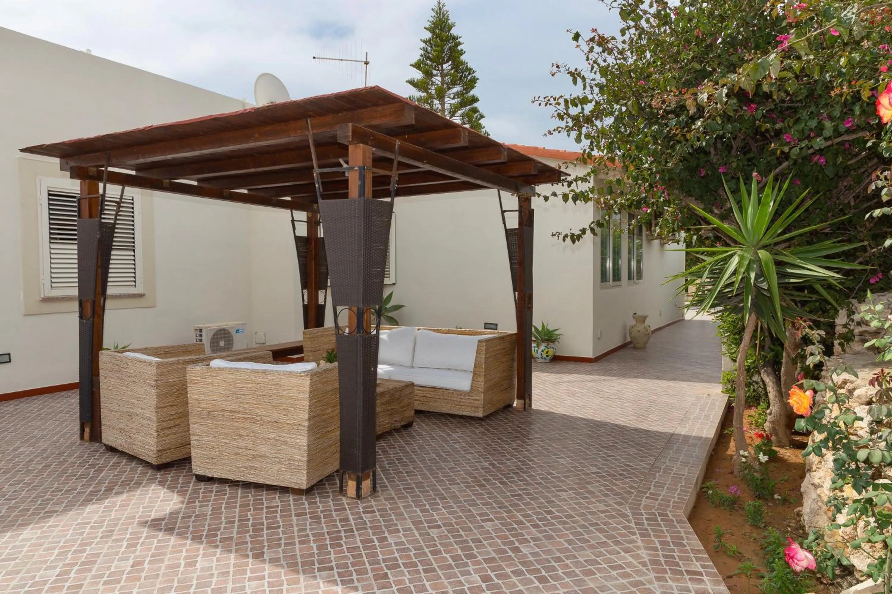 Patio in Residence Agave Lampedusa