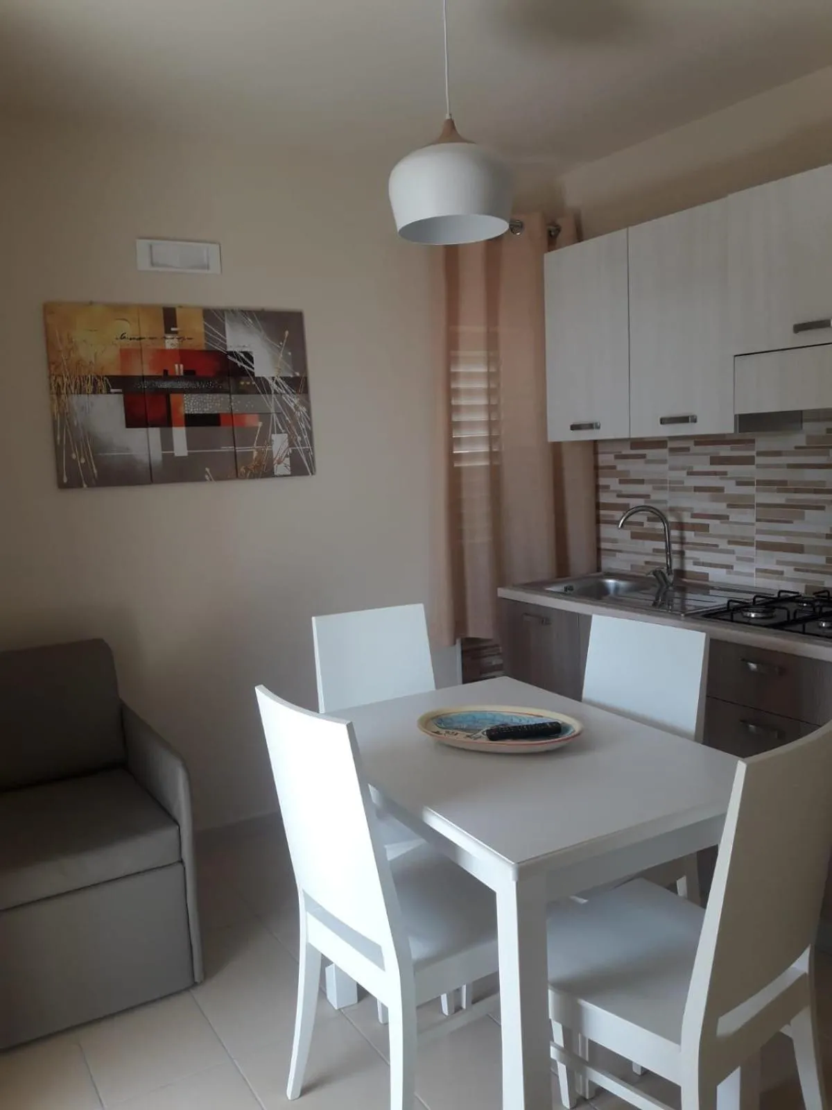Kitchen or kitchenette in Residence Agave Lampedusa