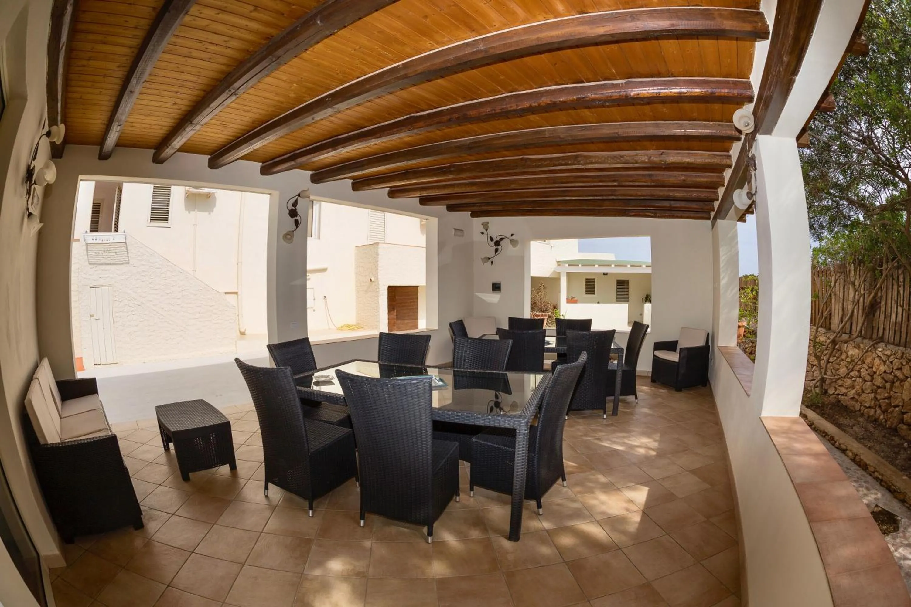 Seating area in Residence Agave Lampedusa
