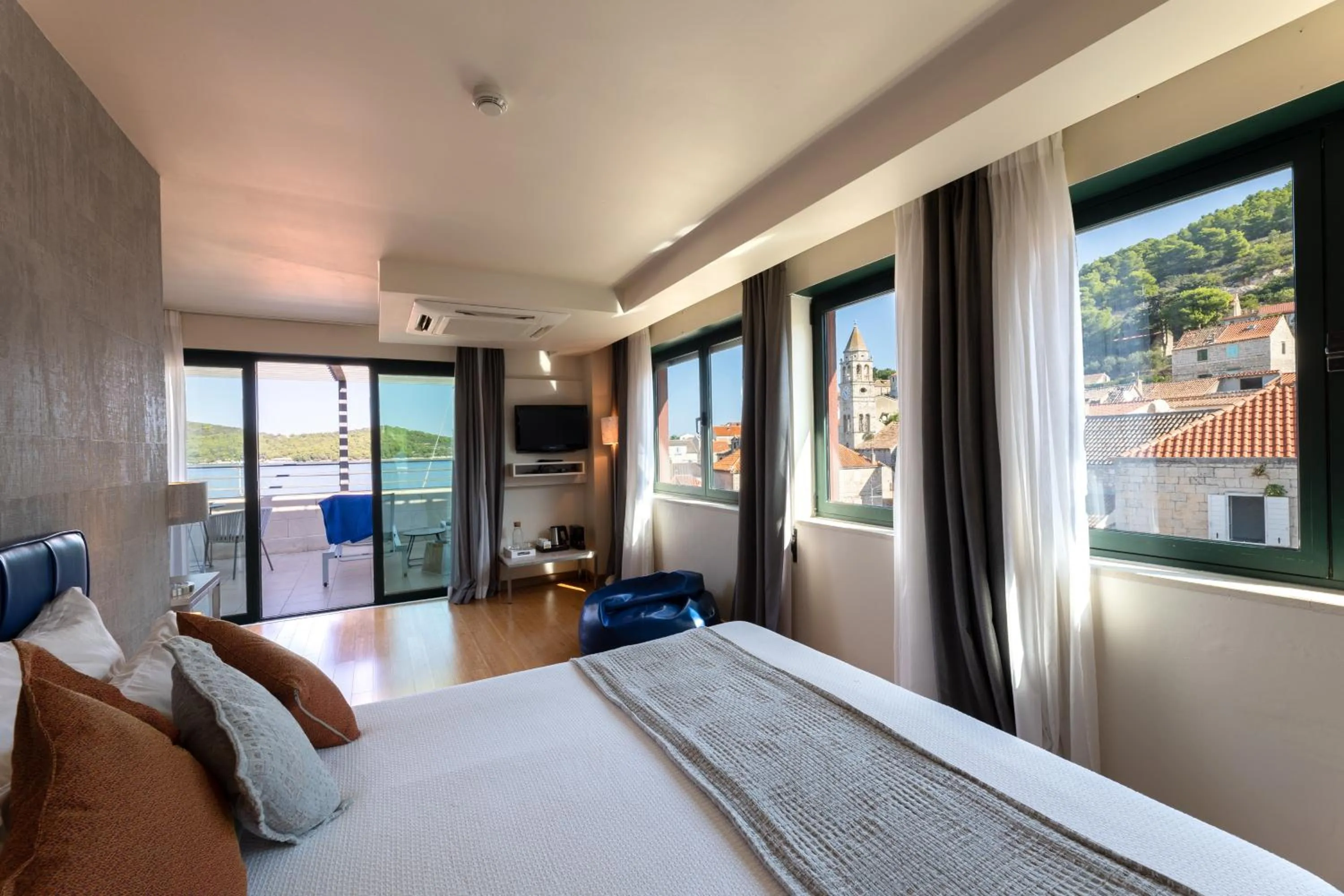 Bed in Hotel San Giorgio