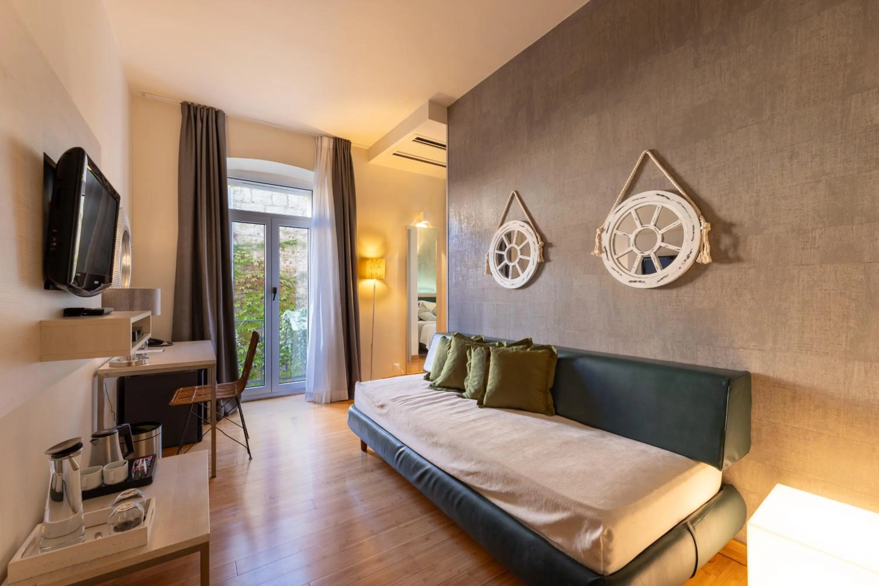 Bed in Hotel San Giorgio