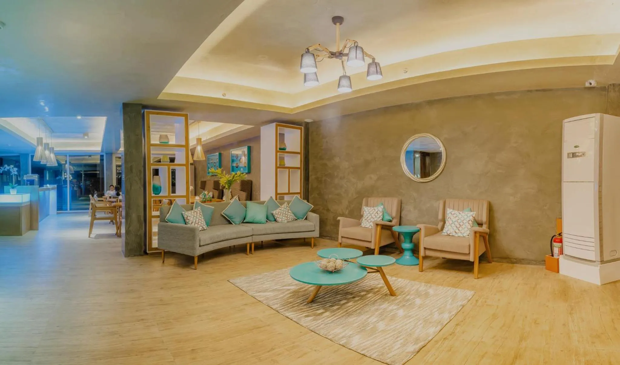 Lobby or reception, Seating Area in Twin Tides Panglao