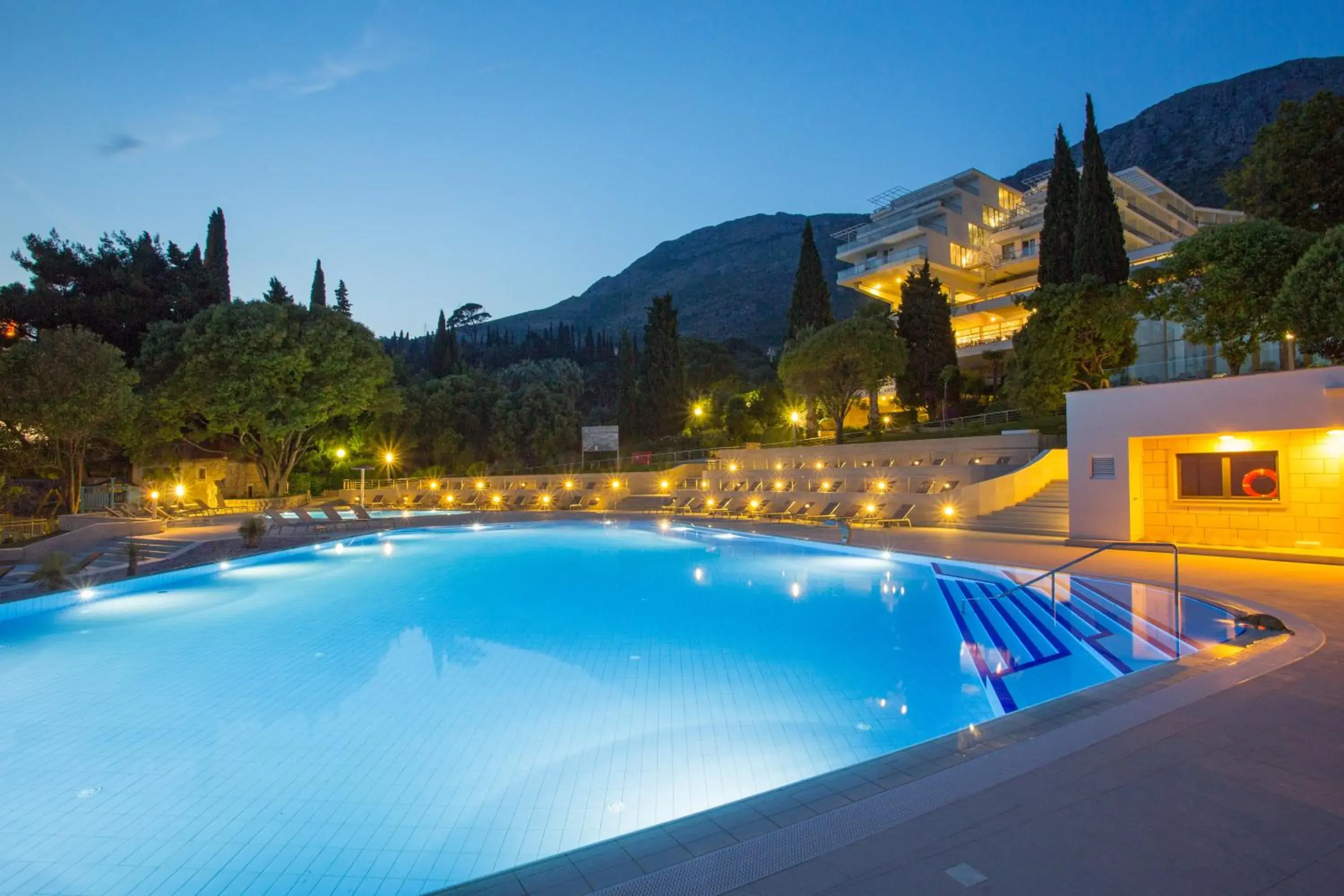 Swimming pool in Maistra Select Astarea Hotel Swimming pool in Maistra Select Astarea Hotel