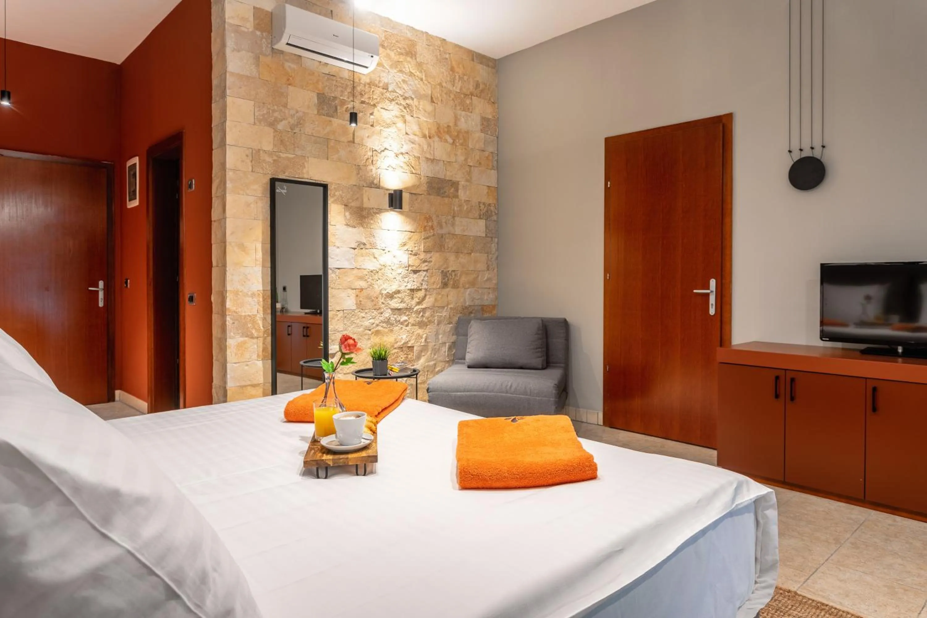 Bed in Hotel Podstine