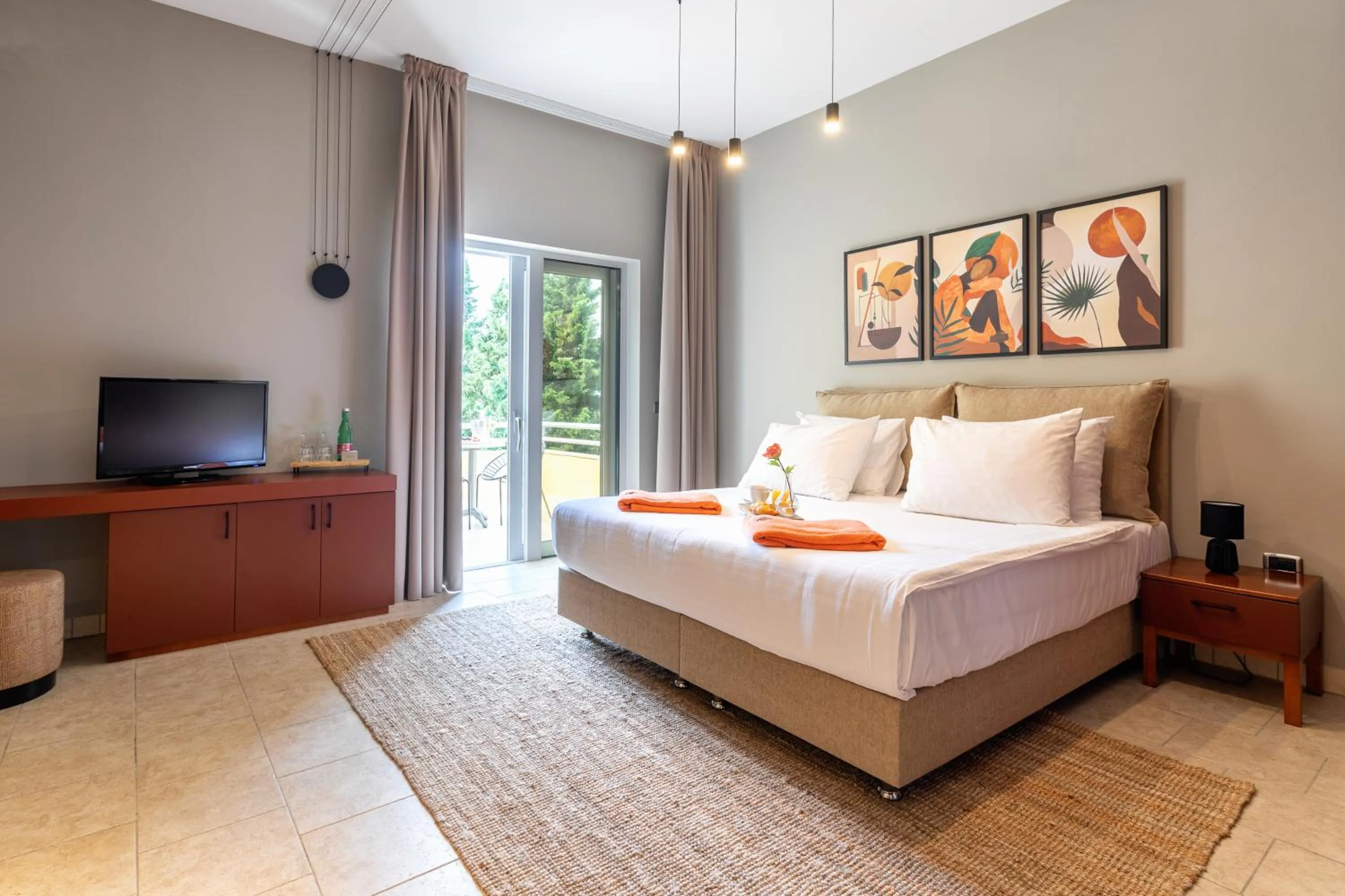 Bed in Hotel Podstine